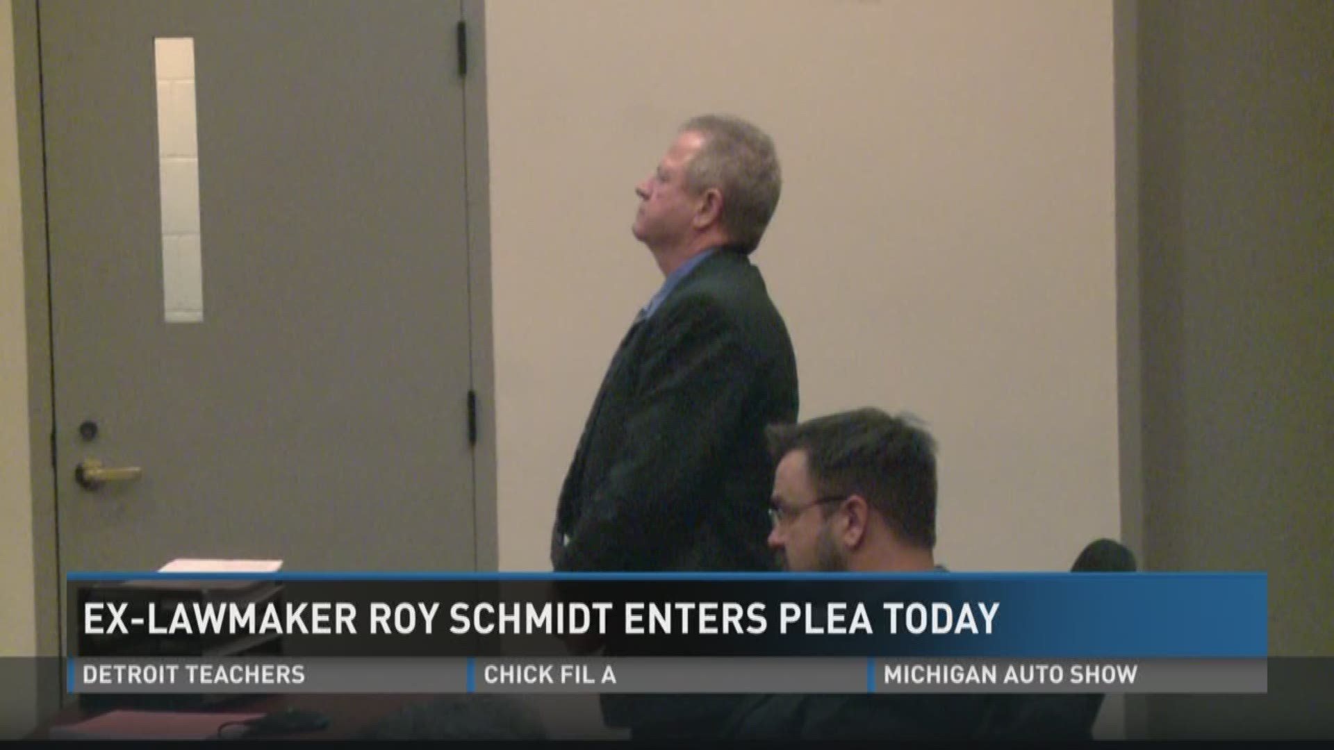 Roy Schmidt appeared in court Thursday.