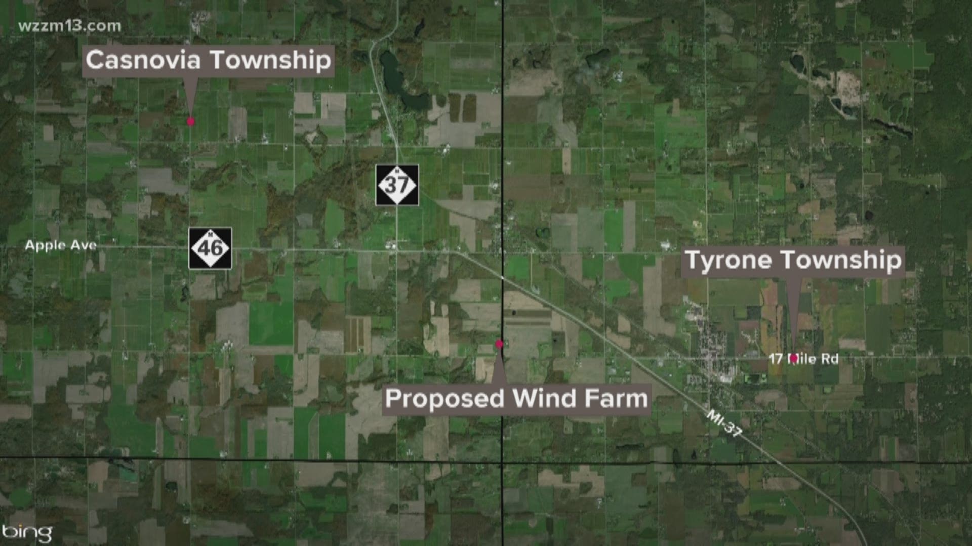 Plans for wind farm in Casnovia Township move forward