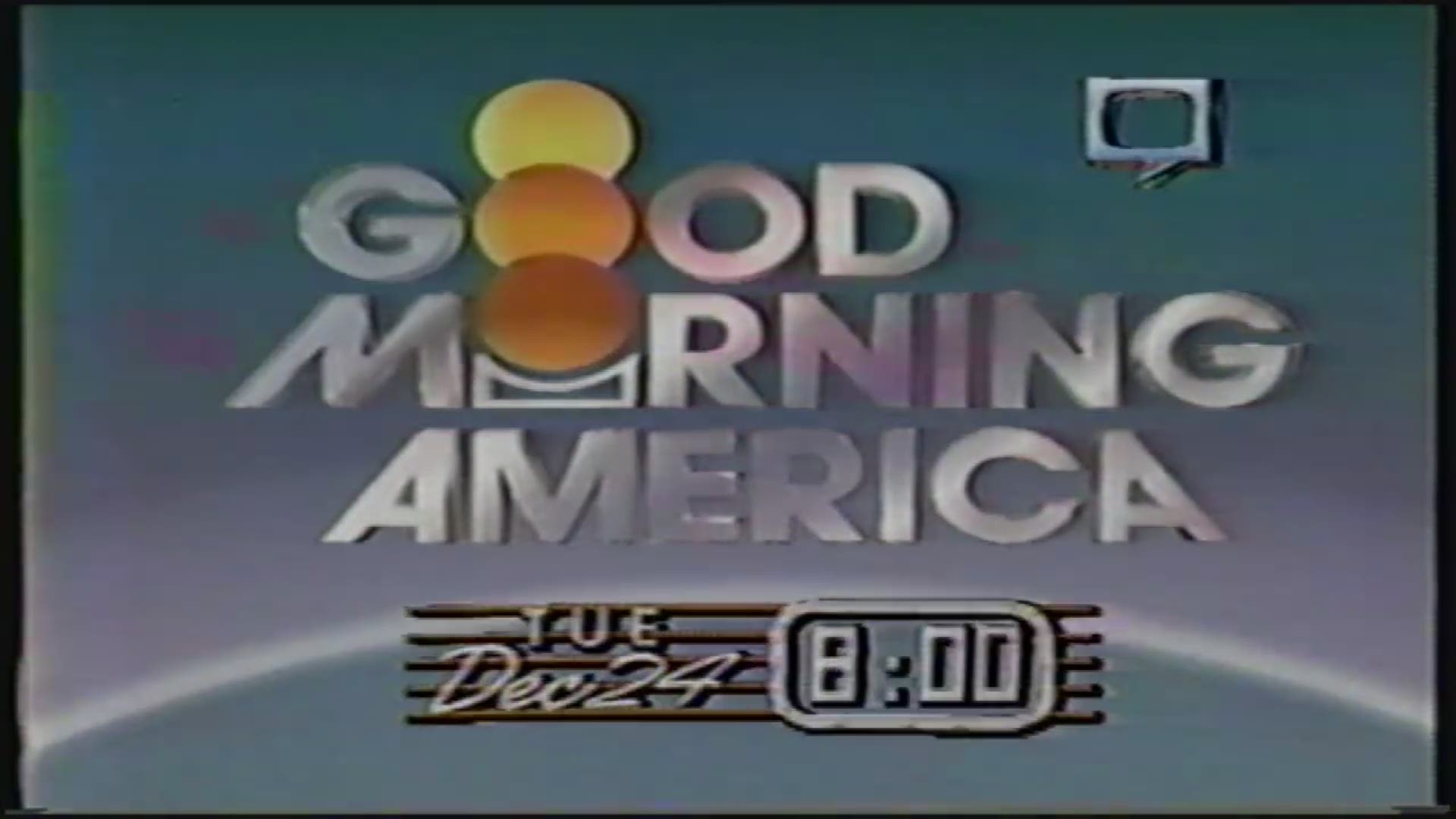 In its inaugural year (1985), the Mona Shores Singing Christmas Tree made ABC's Good Morning America.