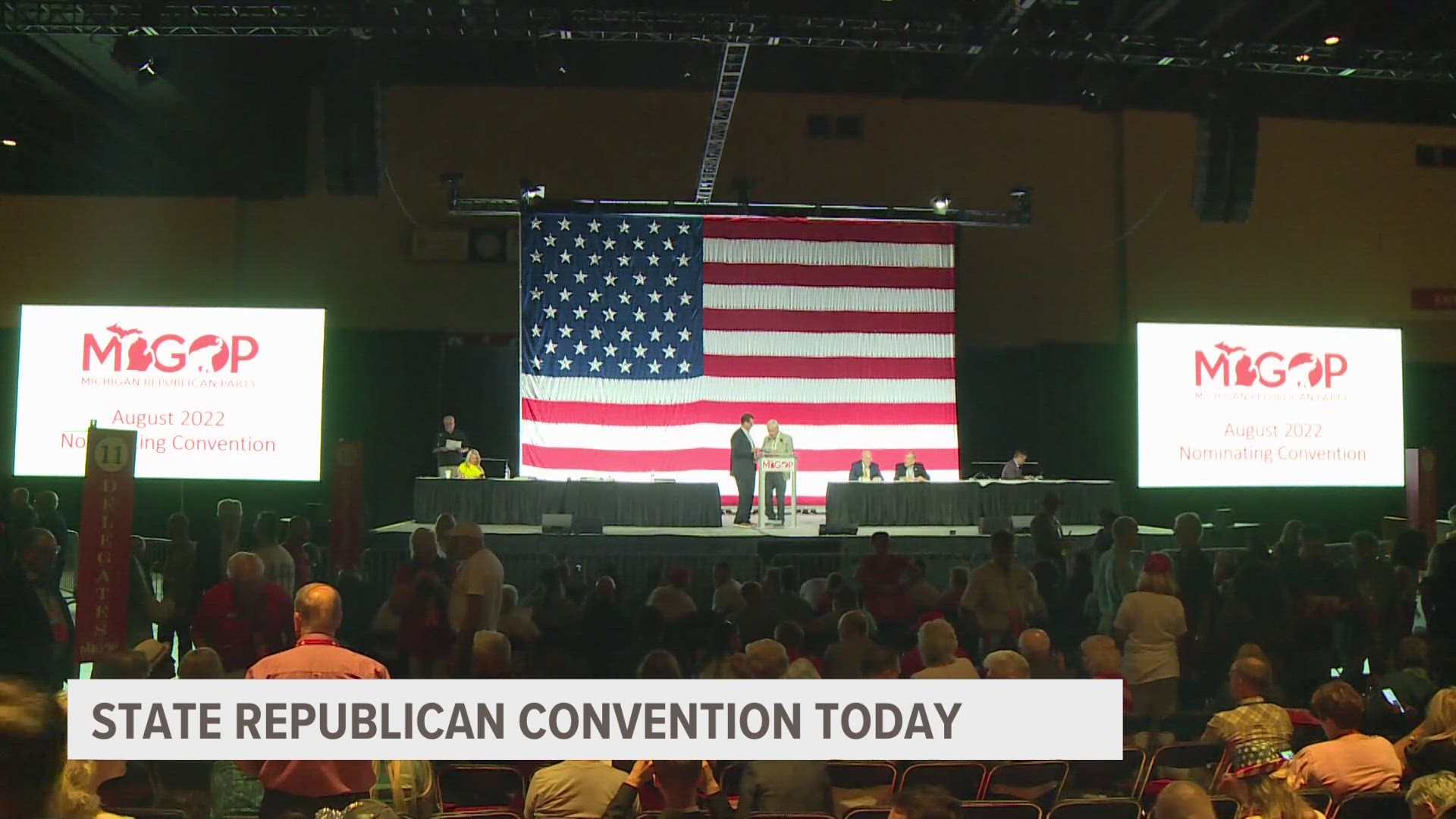 Michigan Republican Party Convention in Grand Rapids