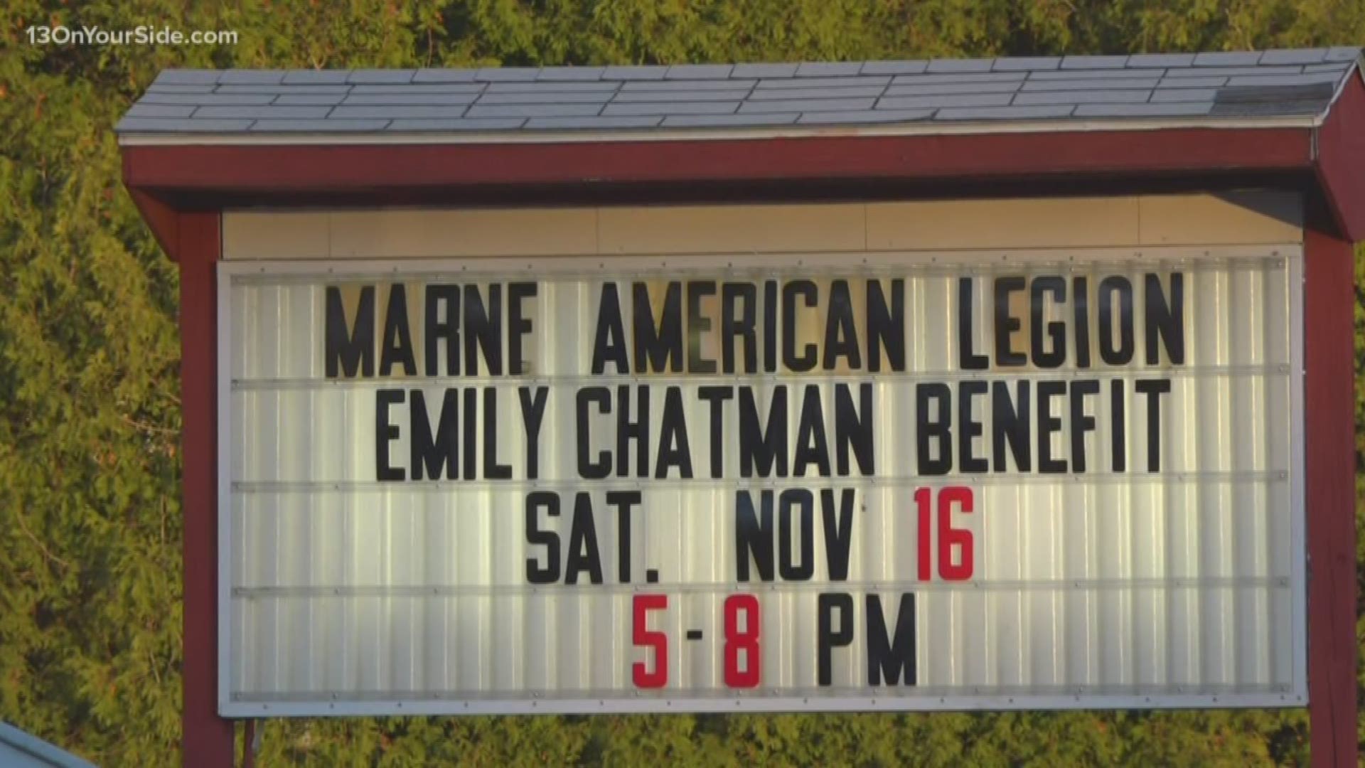A benefit was held Saturday evening to raise money for Emily Chatman. She died Nov. 7, nearly two weeks after being shot in the head.