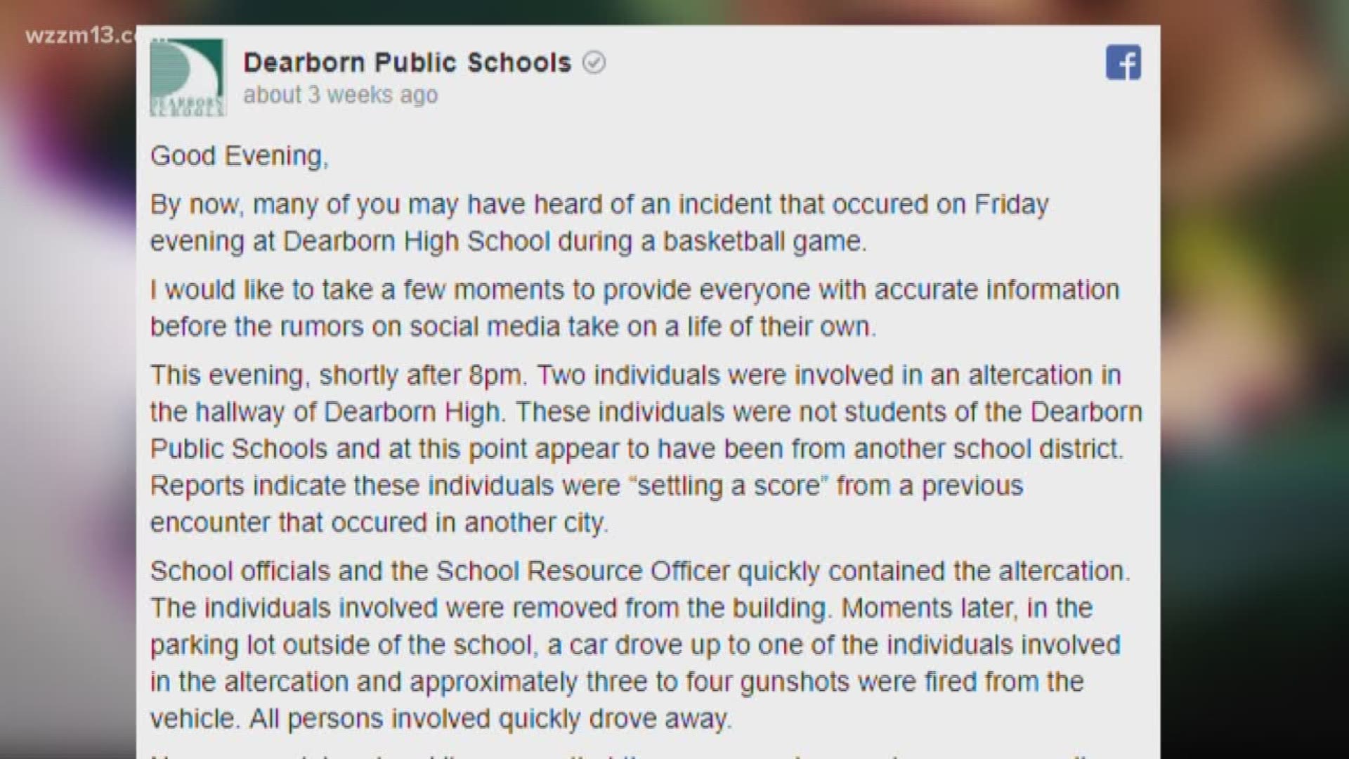 Verify Is there a definition for what a school shooting is?