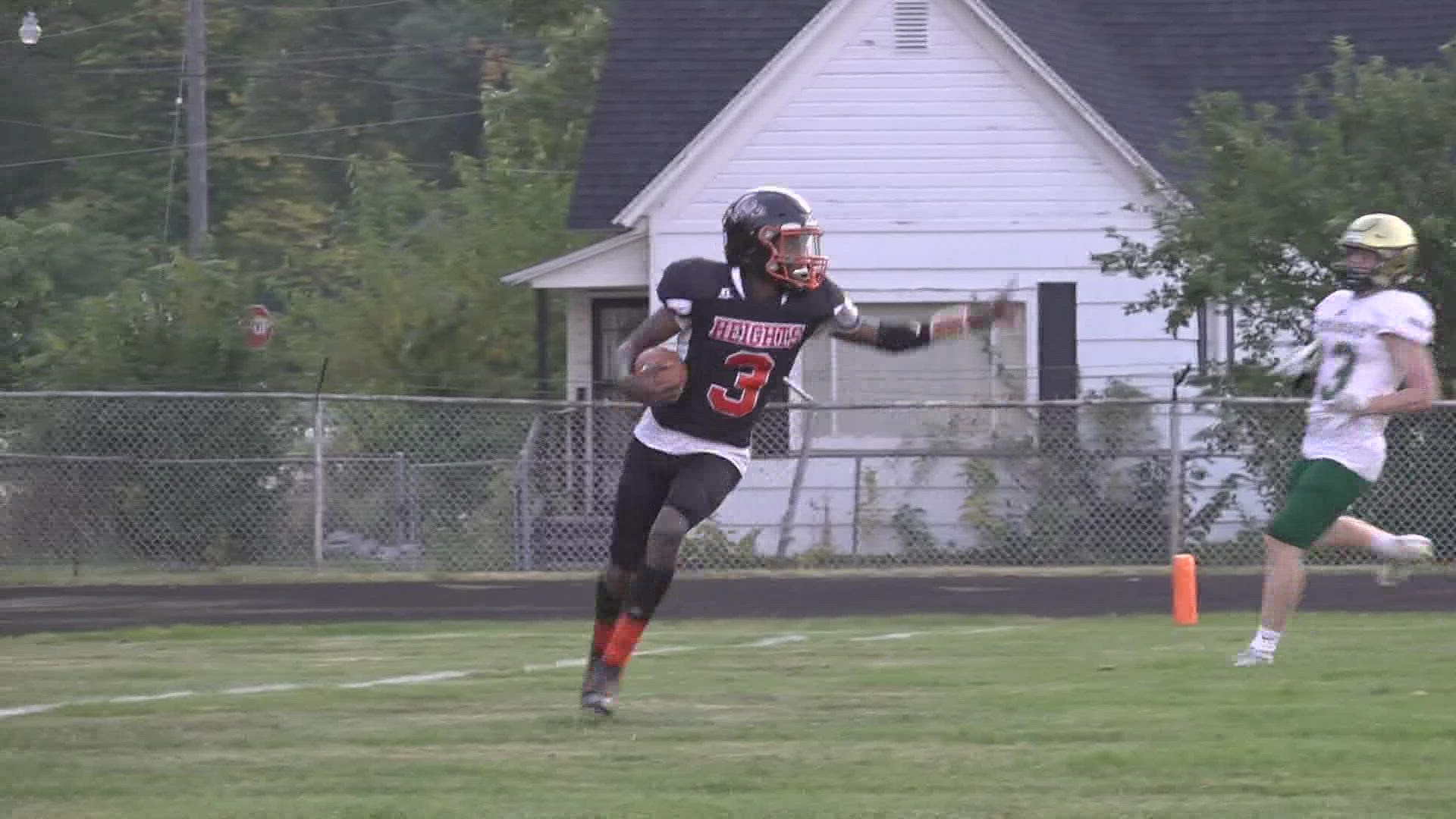 Muskegon Catholic Central is in the driver's seat in conference play with a 52-20 win.