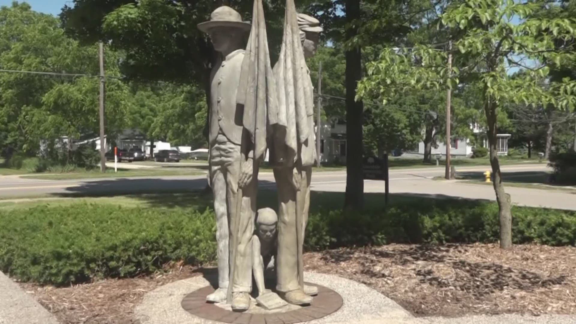 Michigan Rep. Luke Meerman supports Allendale's Civil War statue.