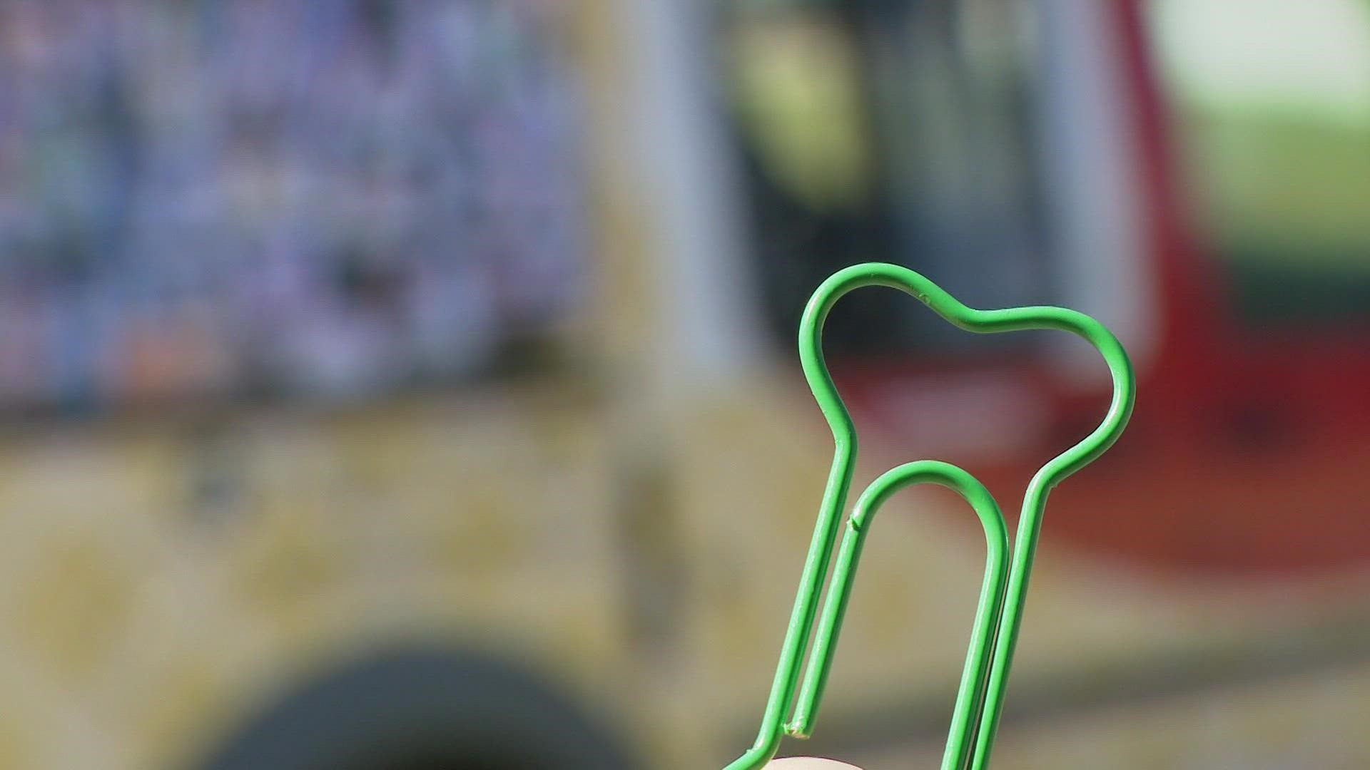 He wanted an ice cream truck, so he started a flurry of trades to get one, beginning with a paperclip.