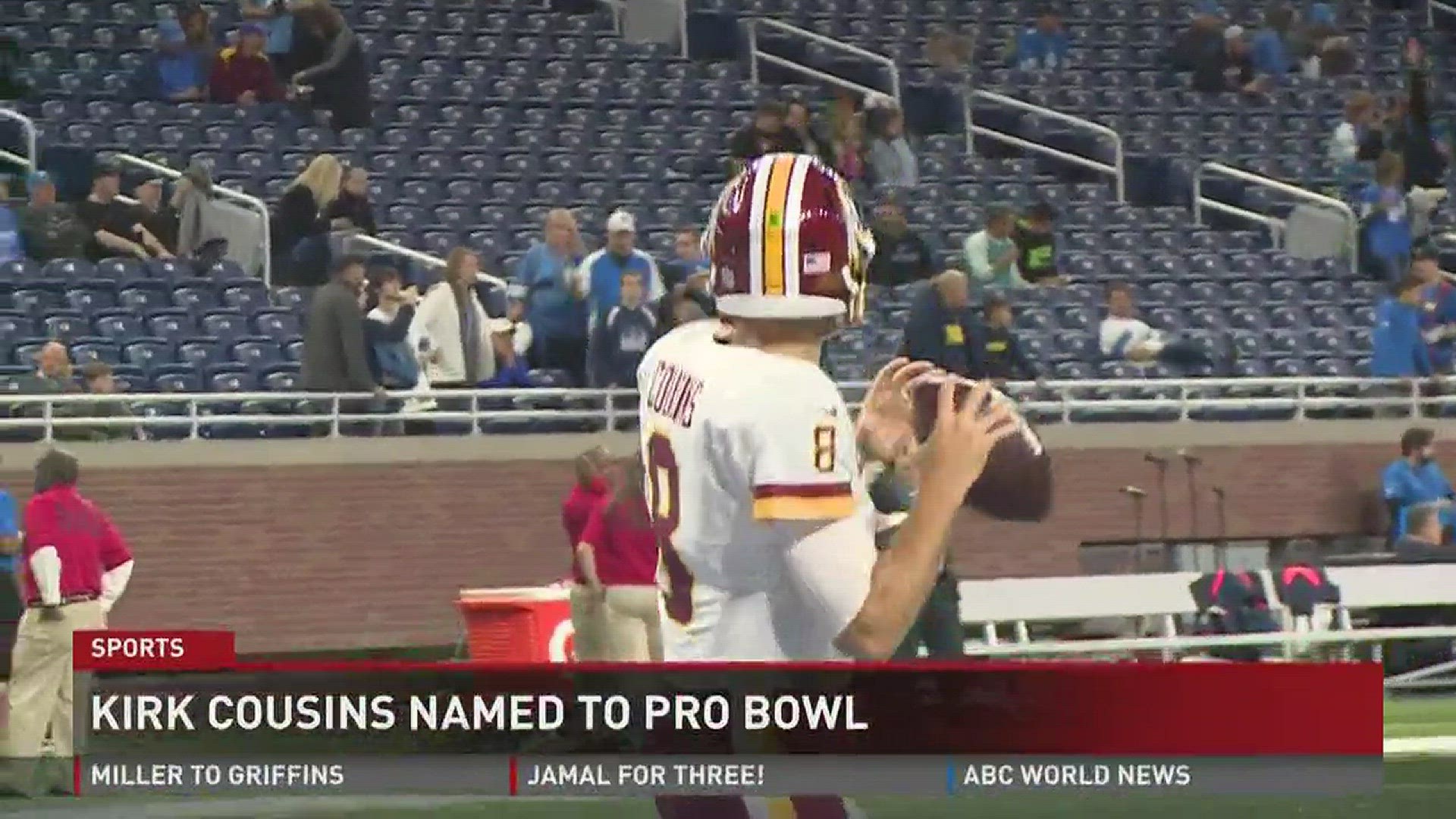 Kirk Cousins added to Pro Bowl