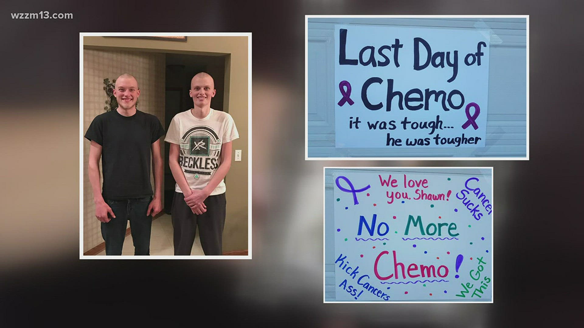 Jenison brothers battle cancer together