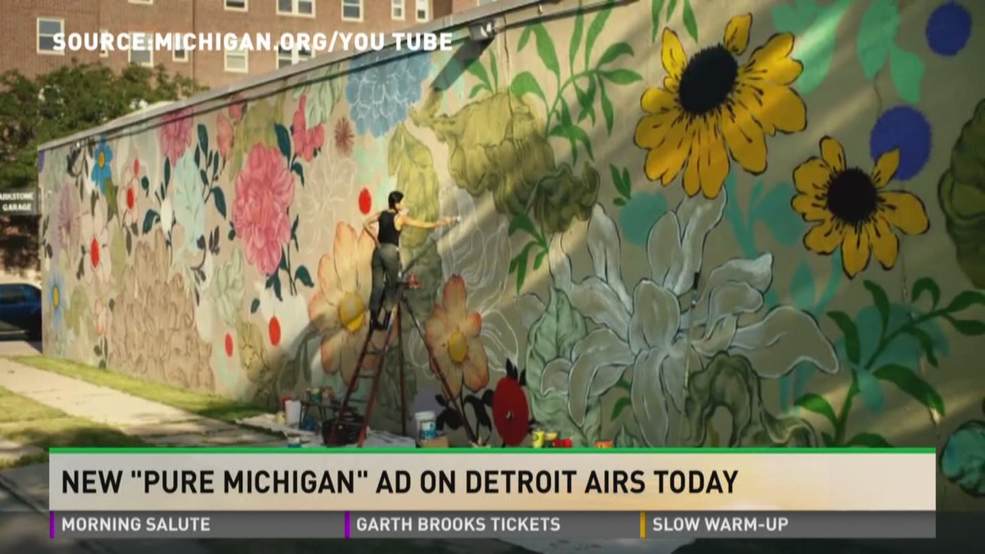 New 'Pure Michigan' ad on Detroit airs today