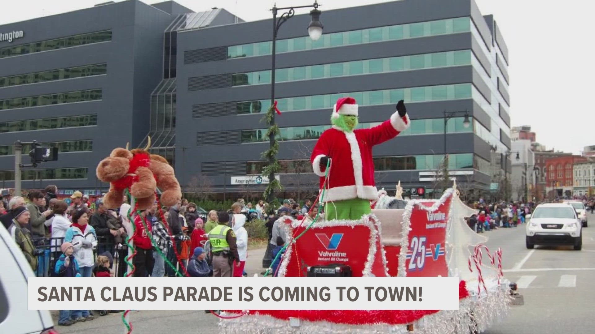 Last month, the Grand Rapids Junior Chamber announced the annual holiday parade is canceled. However, the City of Grand Rapids organized volunteers to put it on.