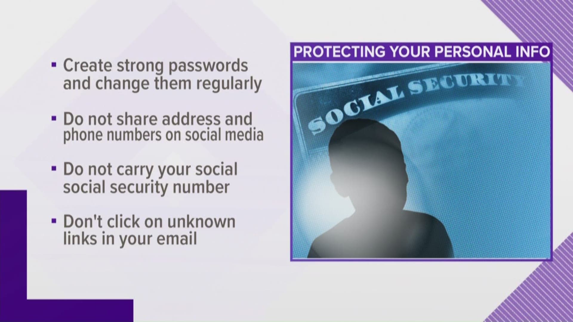 Tips on how to protect your identity