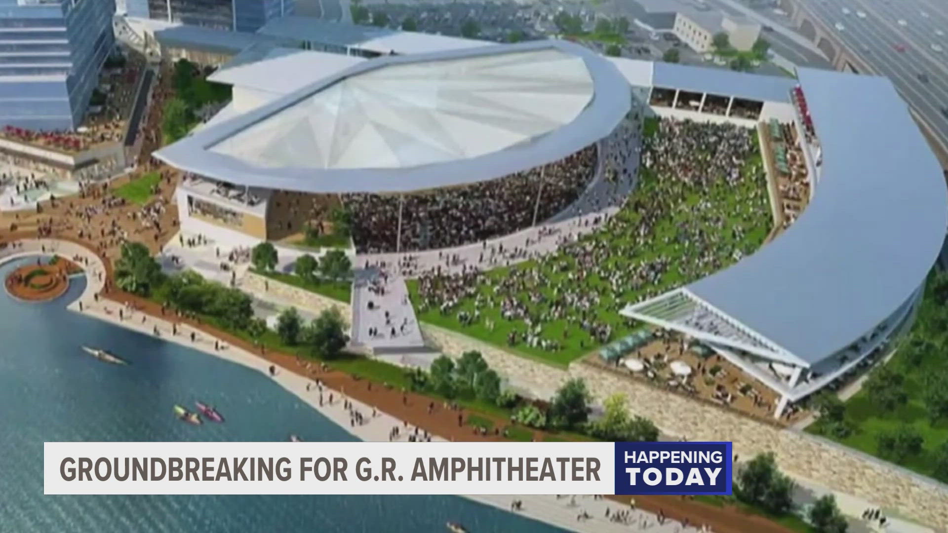 Demolition is expected to continue for several months before construction begins. The amphitheater is slated to open in 2026.