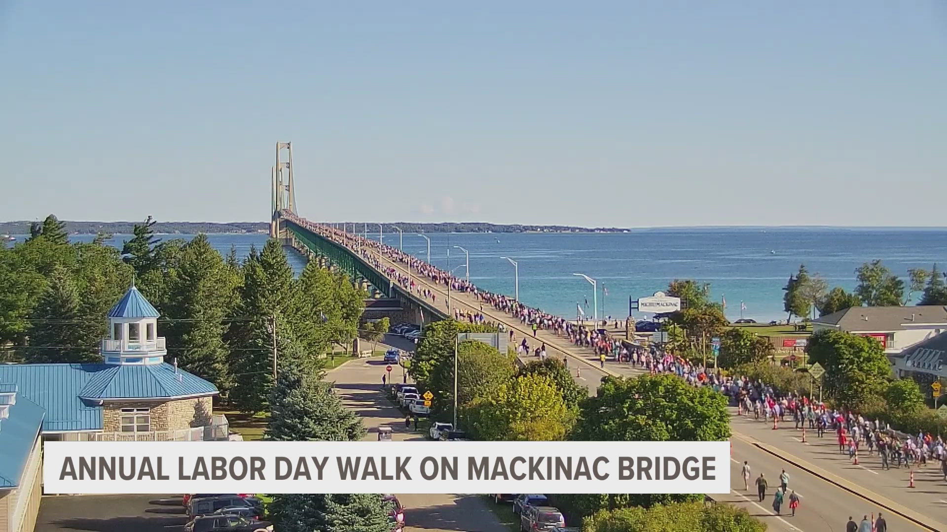 The Mackinac Bridge Walk has been taking place on Labor Day every year since 1958, with the exception of 2020 when it was cancelled due to the COVID-19 pandemic.