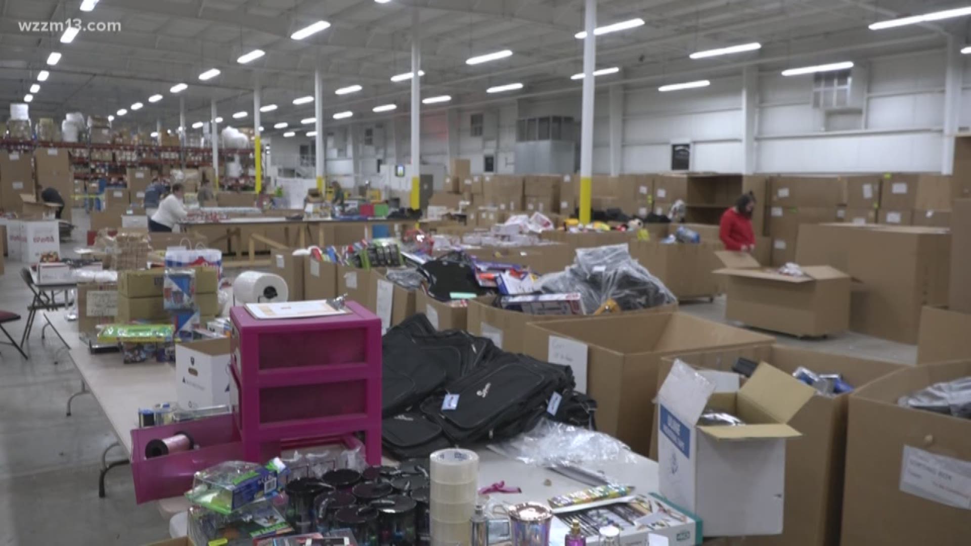 Toys For Tots Warehouse Update