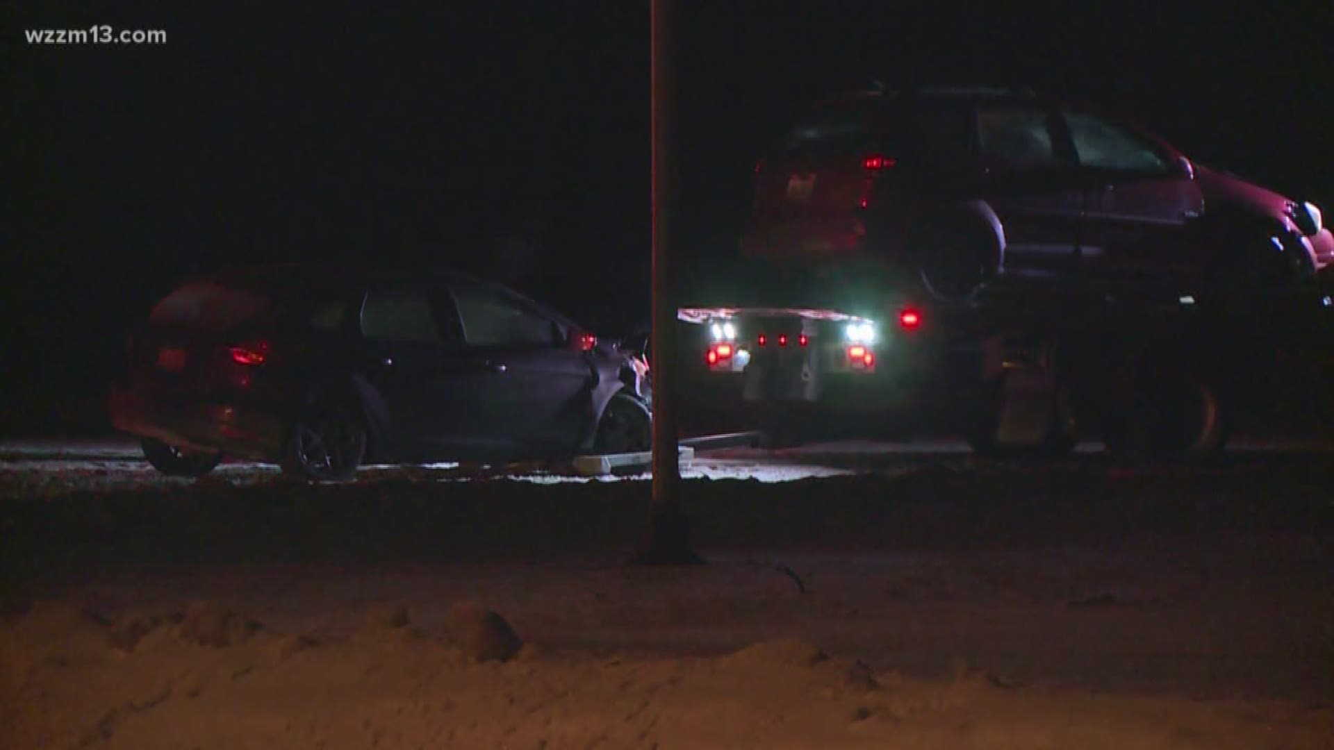 Michigan State Police are on the lookout for a person involved in a hit-and-run accident.