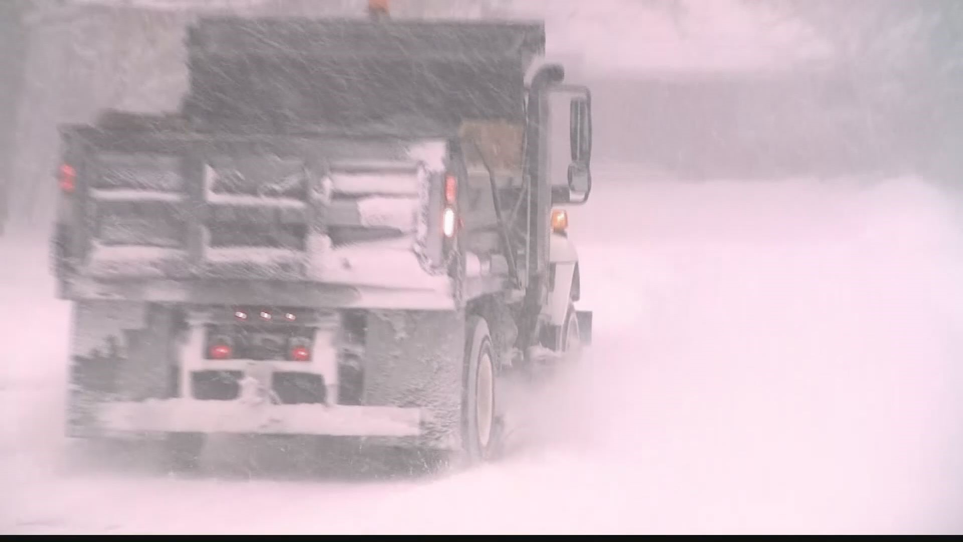 The Ottawa County Road Commission is fully staffed with plow truck drivers to clear this weekend's snowfall.