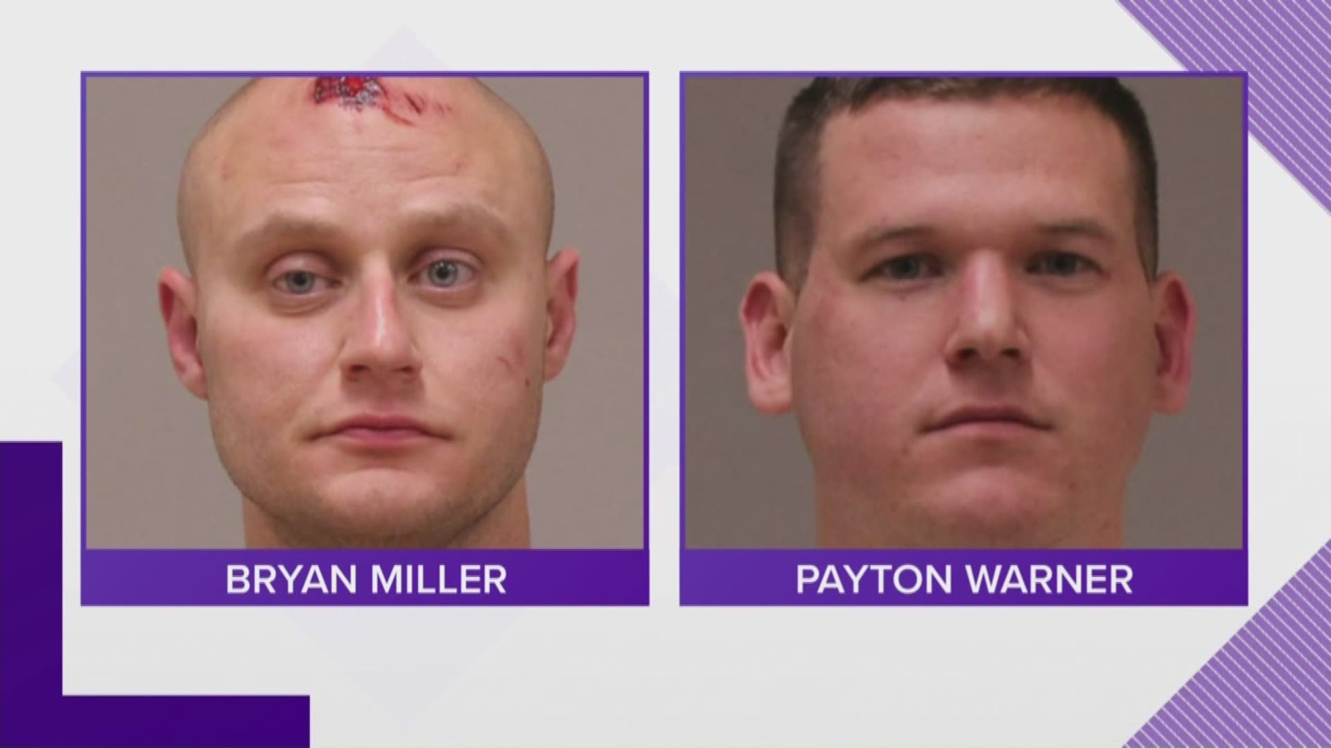 Both officers pleaded no contest to misdemeanor charges connected to an off-duty bar fight in Grand Rapids.