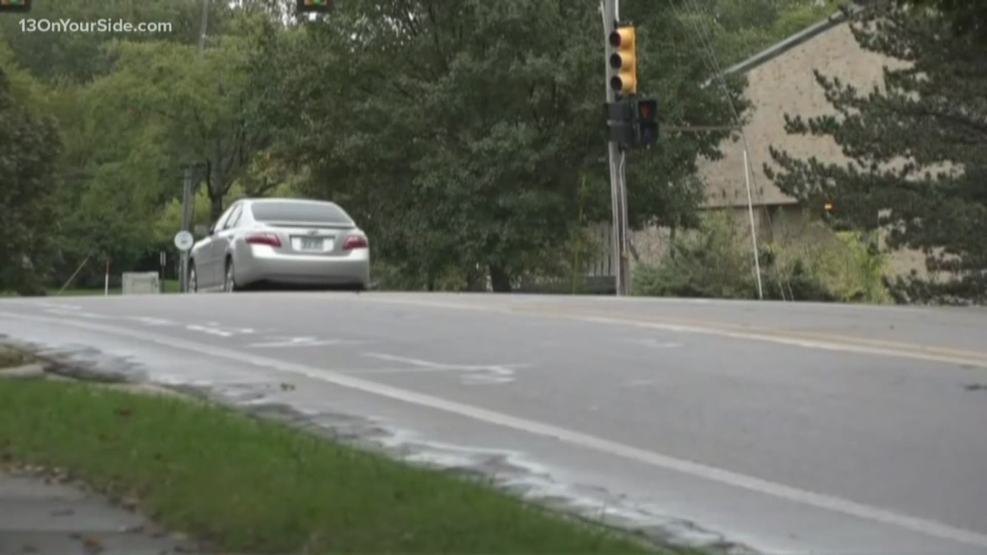 An Ottawa Hills High School student was hit by a car while crossing the street.