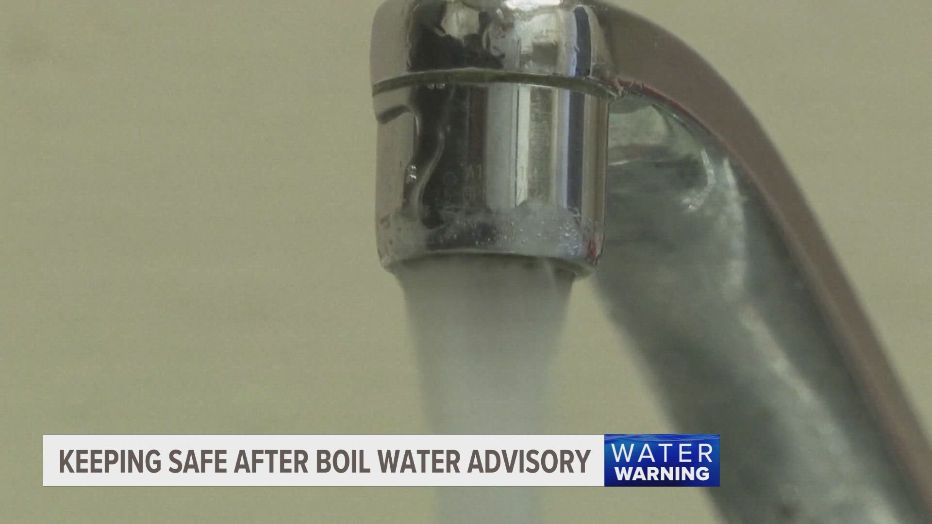 While new water coming into a home may be clean, Molla said it's important to flush out possible bacteria and dirty water left over from earlier this week.