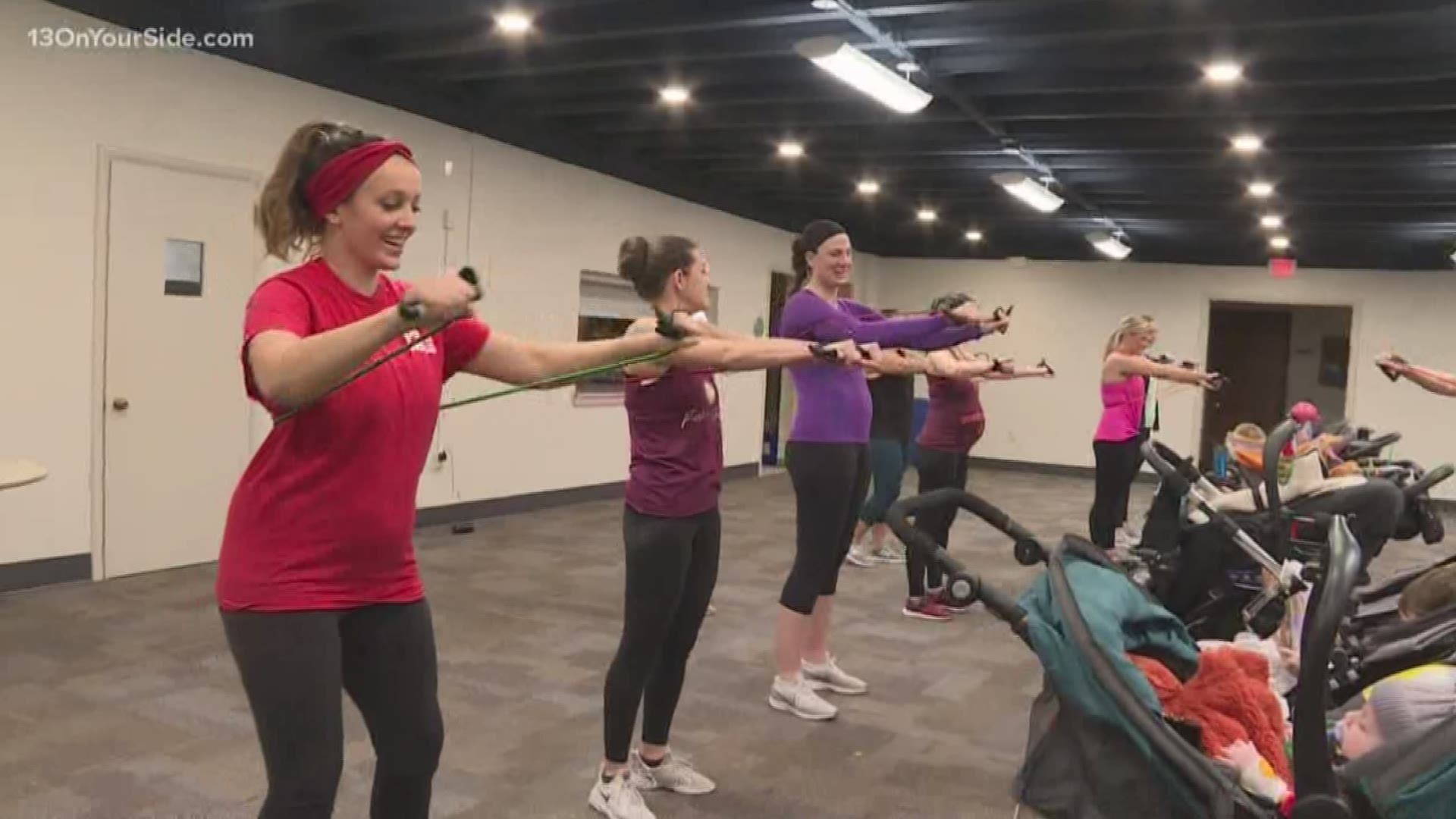 Fit4Mom Grand Rapids transitioned to online classes after Gov. Gretchen Whitmer issued a stay at home order last month.