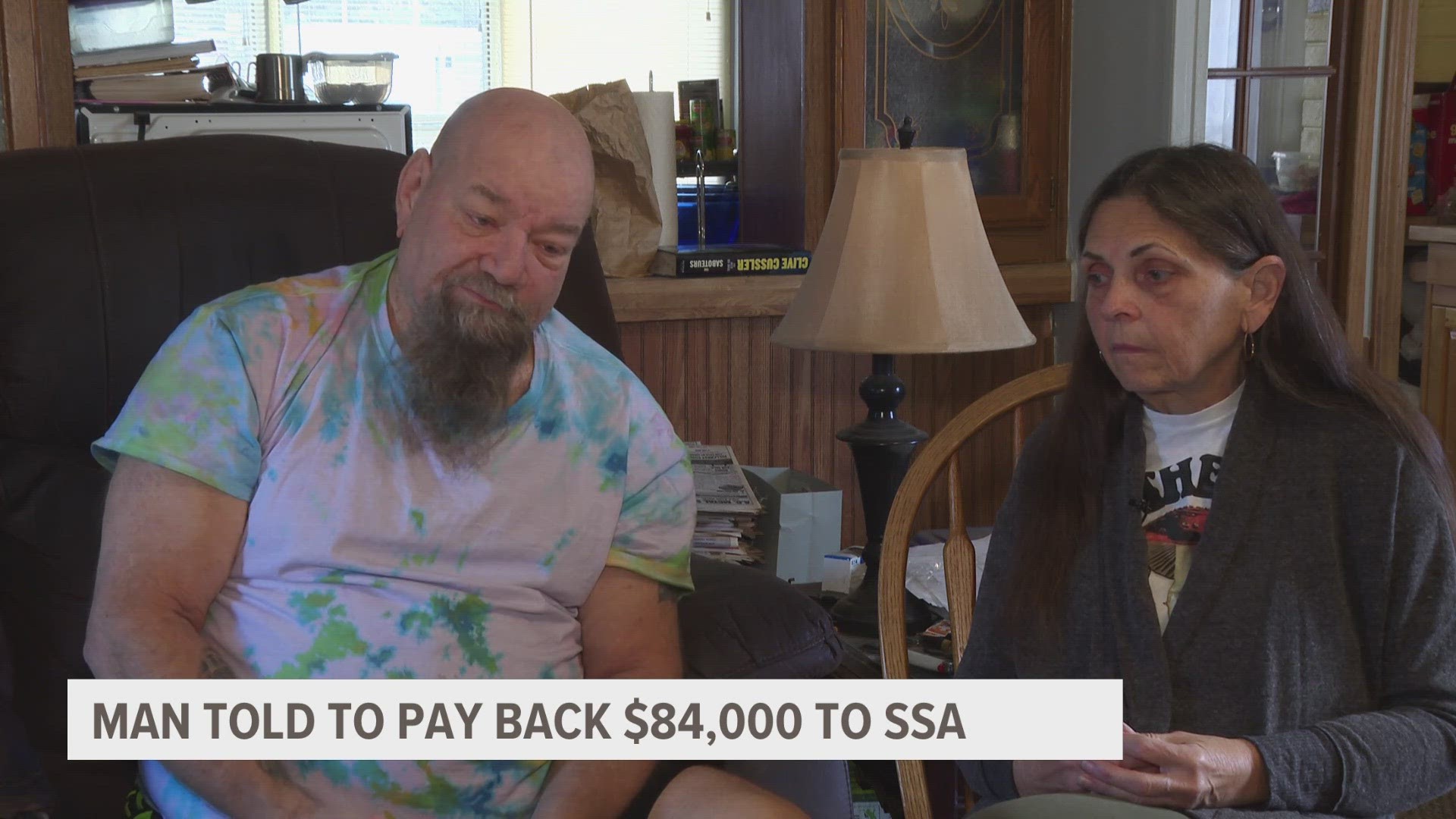 Dave Wilder received a letter from Social Security that stated he was overpaid during the pandemic and must pay $84,000, along with having his payments cut.