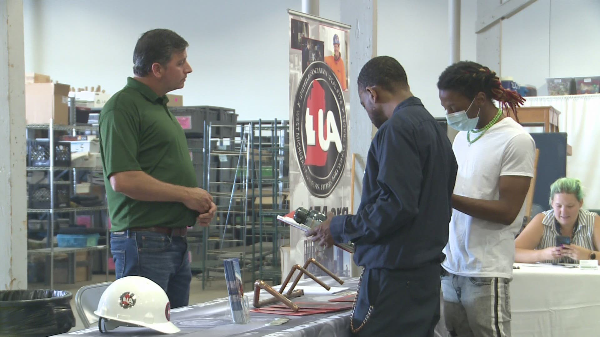 As the nation scrambles for more employees, Muskegon County hosted the Big Red Community Job Fair on Thursday.