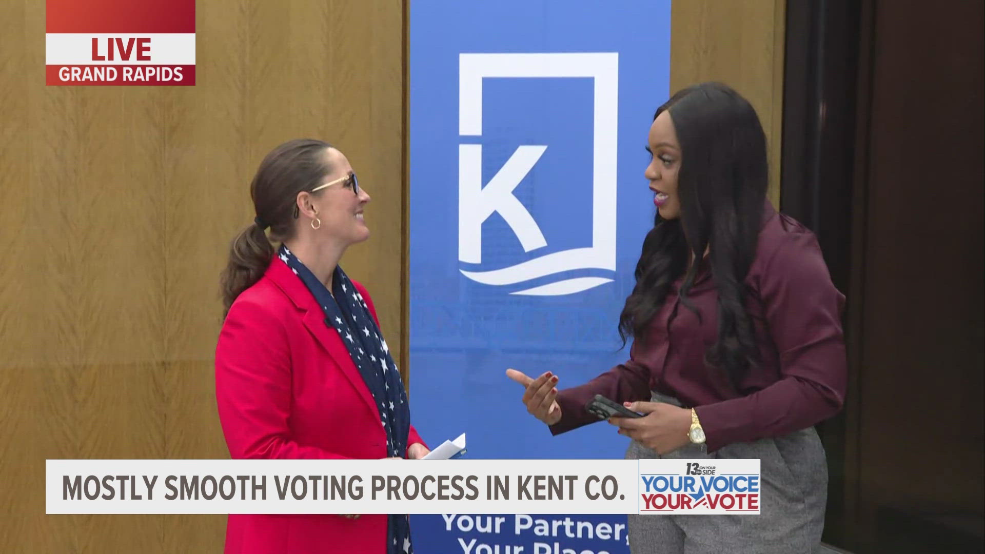 Kent County Clerk Lisa Posthumus Lyons said she wasn't sure why voter turnout was lower this year.