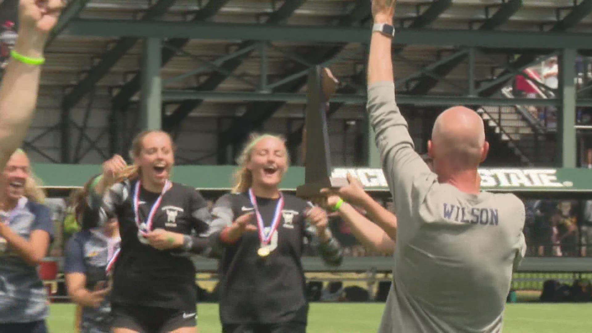 Their first-ever trip to the state final resulted in their first-ever state championship.