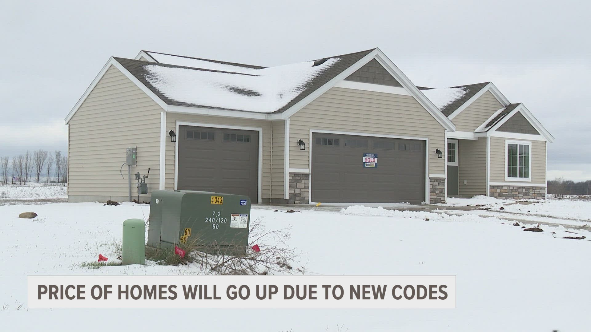 The state's licensing department is proposing new building codes for home builders.