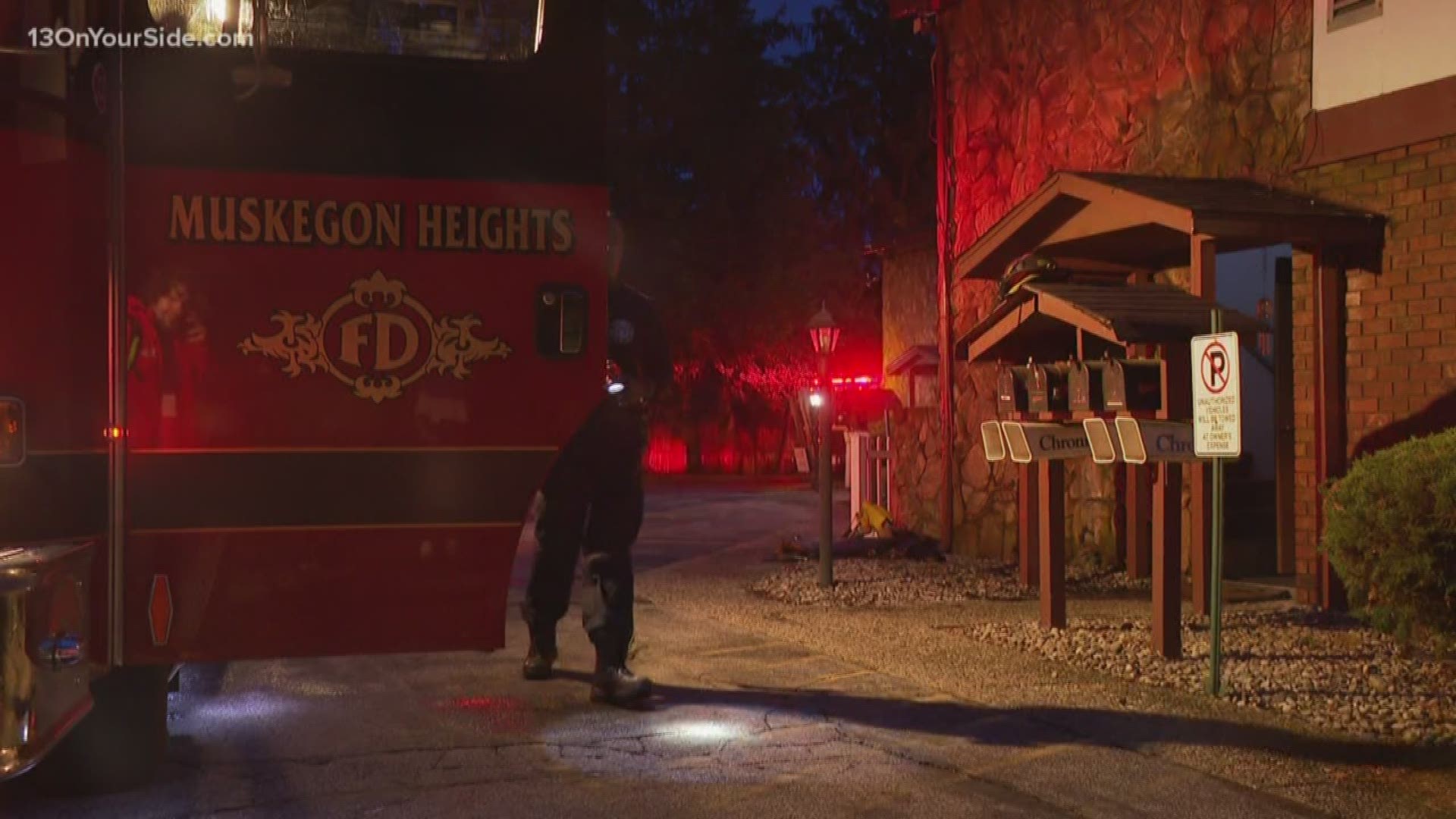 A fire has left residents of a Muskegon Heights apartment building temporarily displaced Thursday morning. According to authorities, the fire broke out in the storage closet. It was put out quickly, but officers did need to evacuate all the tenants of the building.