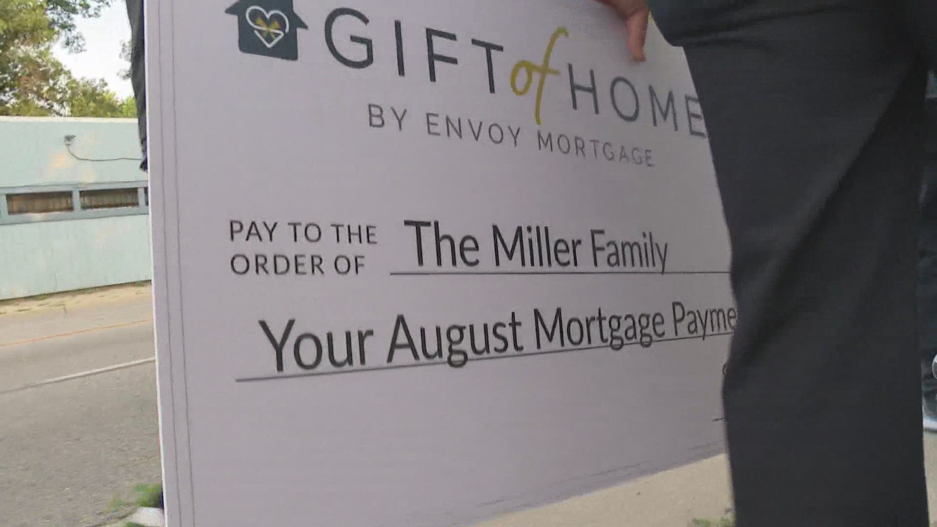 Envoy Mortgage is crisscrossing the country delivering surprises to 50 households.