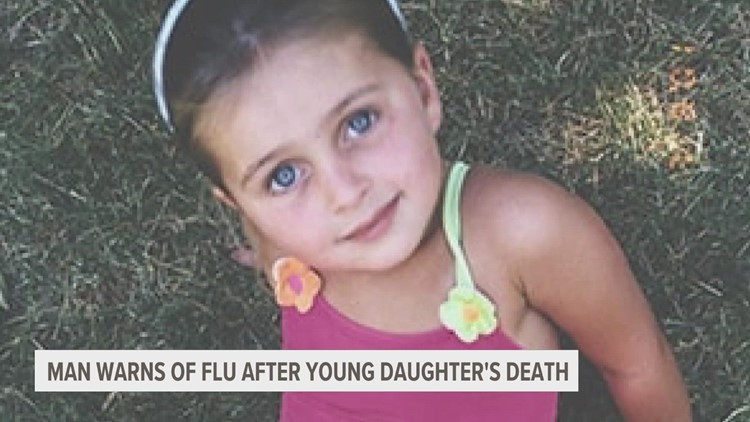 Flu is on the rise: Father remembers young daughter lost to virus