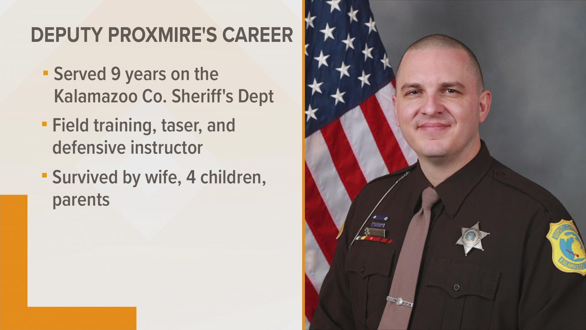 He served as a deputy sheriff for the Kalamazoo County Sheriff's Office, filled in as a temporary sergeant and shared his skills as an instructor.