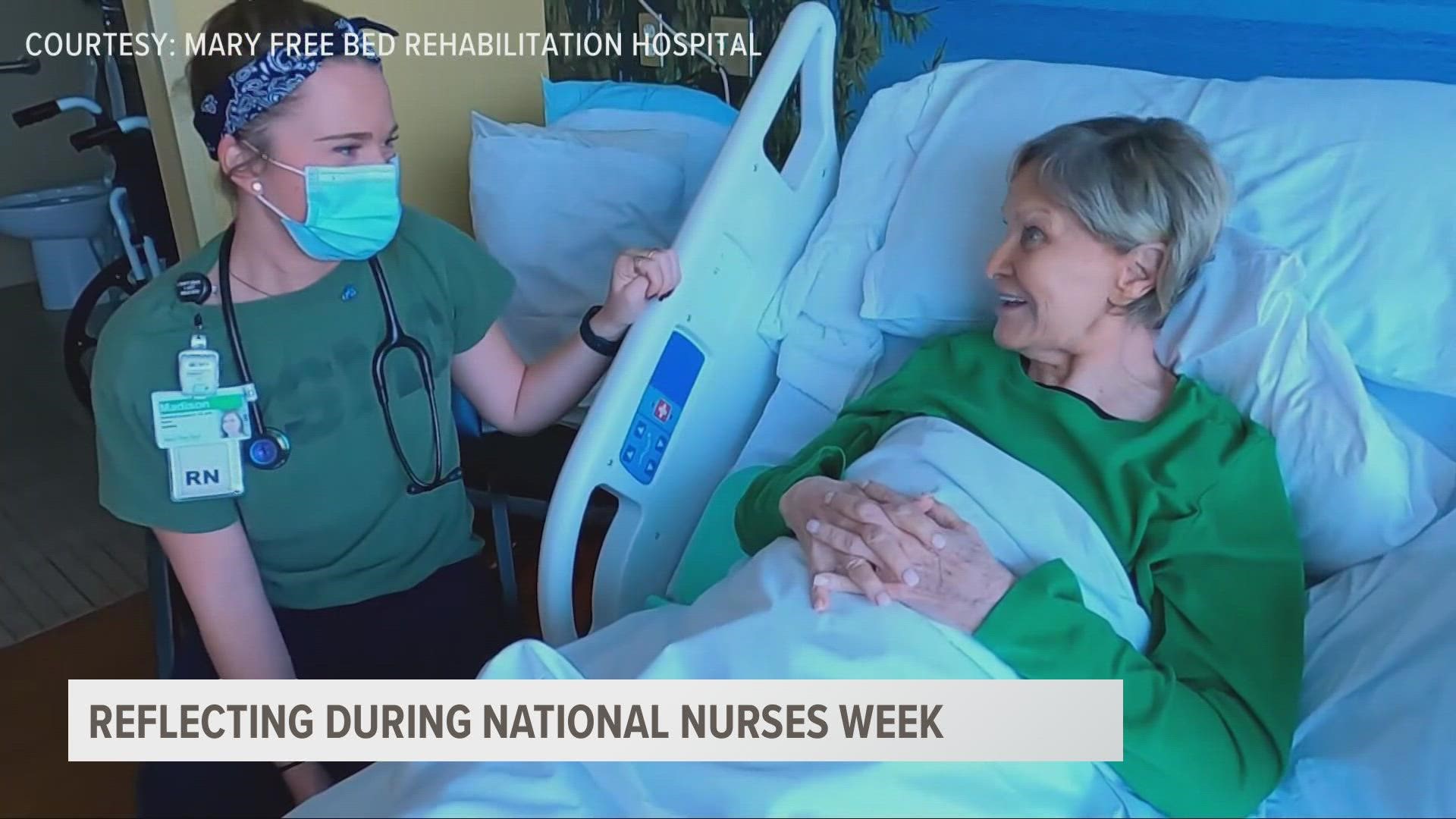 For nurses at Mary Free Bed Rehabilitation Hospital, it's all about their patients.