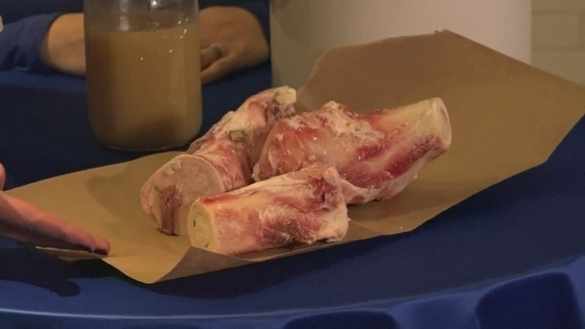 It's a hot new trend -- keep an open mind: bone broth.