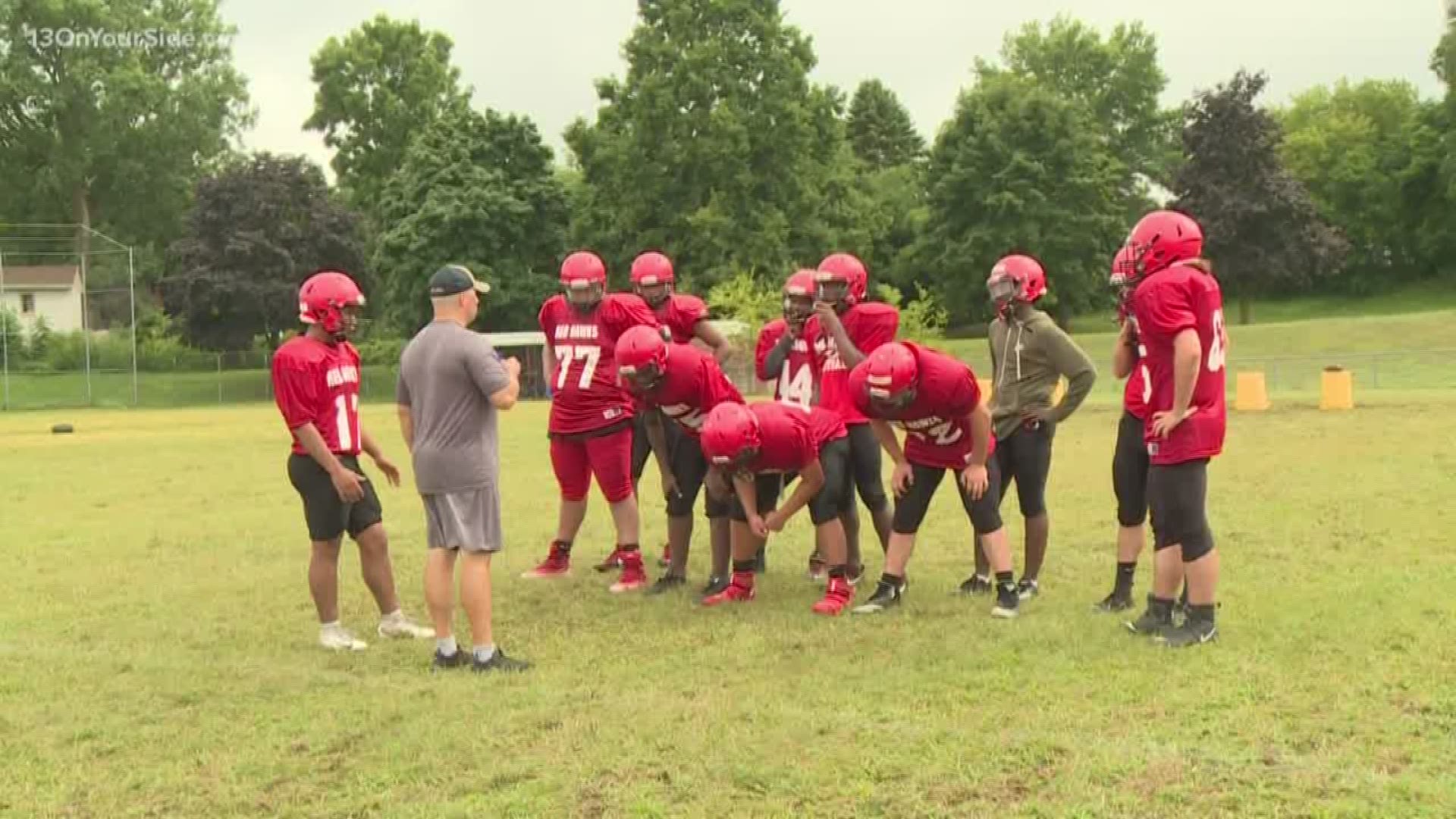 Head Coach Rick Angstman has made some changes to the offense and the staff, and the Redhawks have shown signs of improvement in fall camp.
