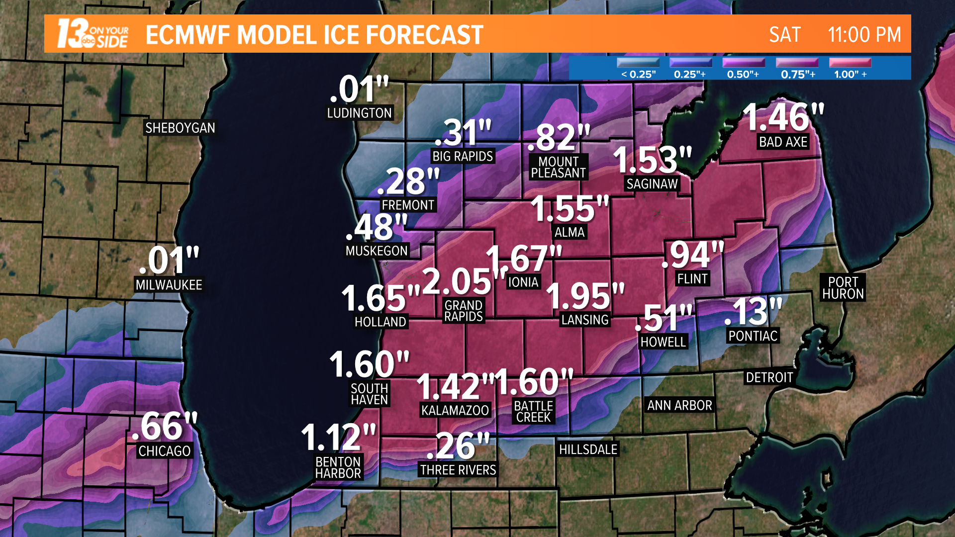 West Michigan will see a wild weekend of weather | wzzm13.com