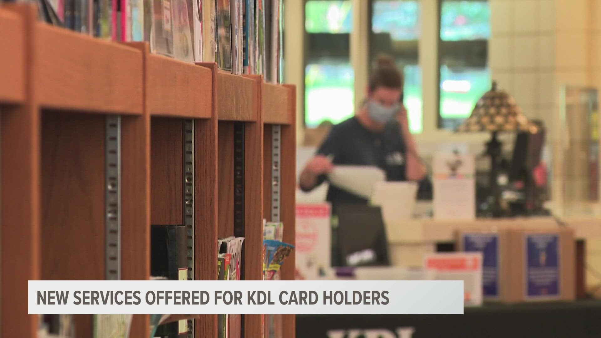The library has recently introduced some new services, including a movie streaming service called Kanopy which includes more than 30,000 movies for card holders.