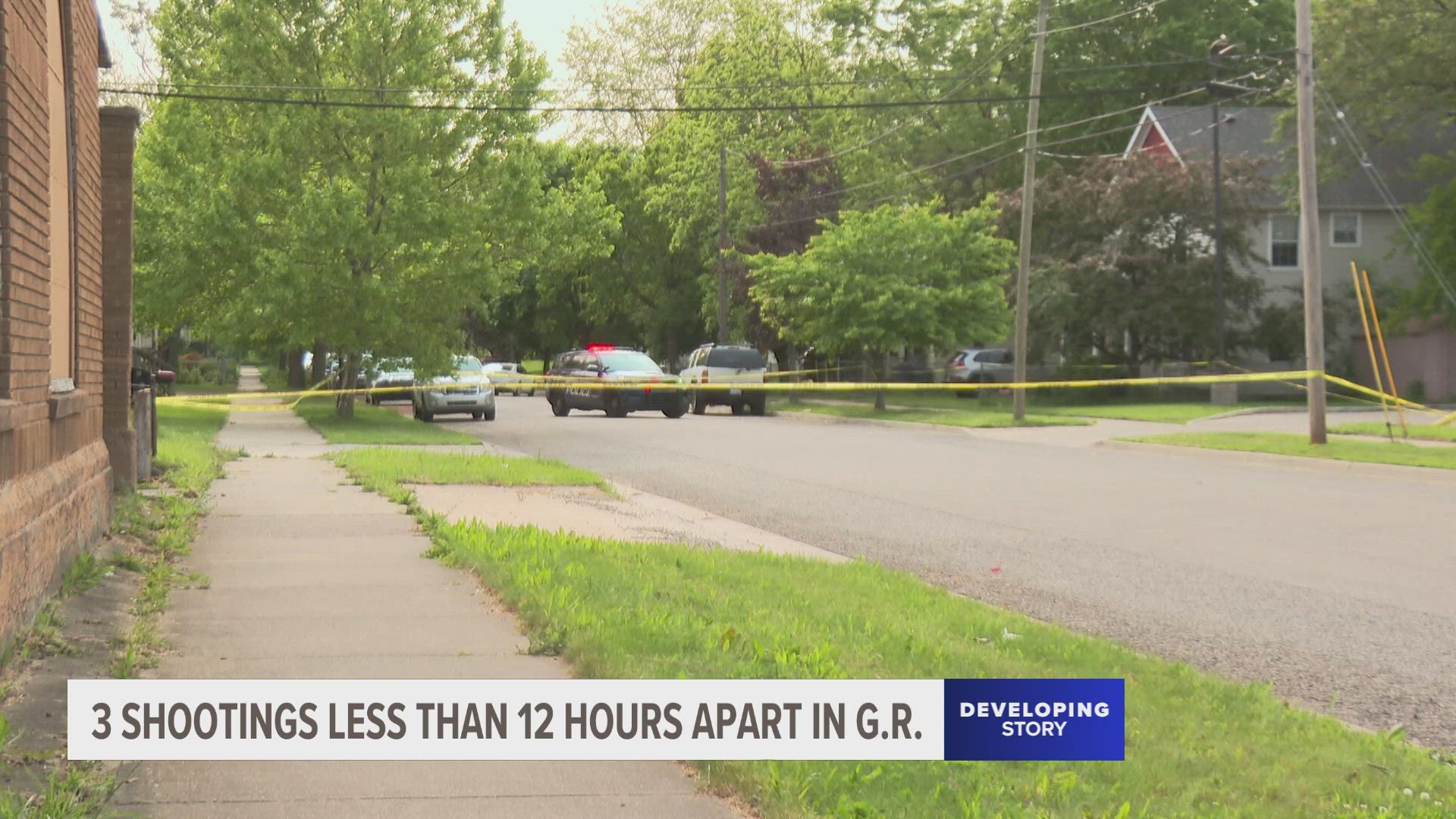 Grand Rapids faced three separate shootings over the weekend, leaving three injured. No suspects are in custody yet.