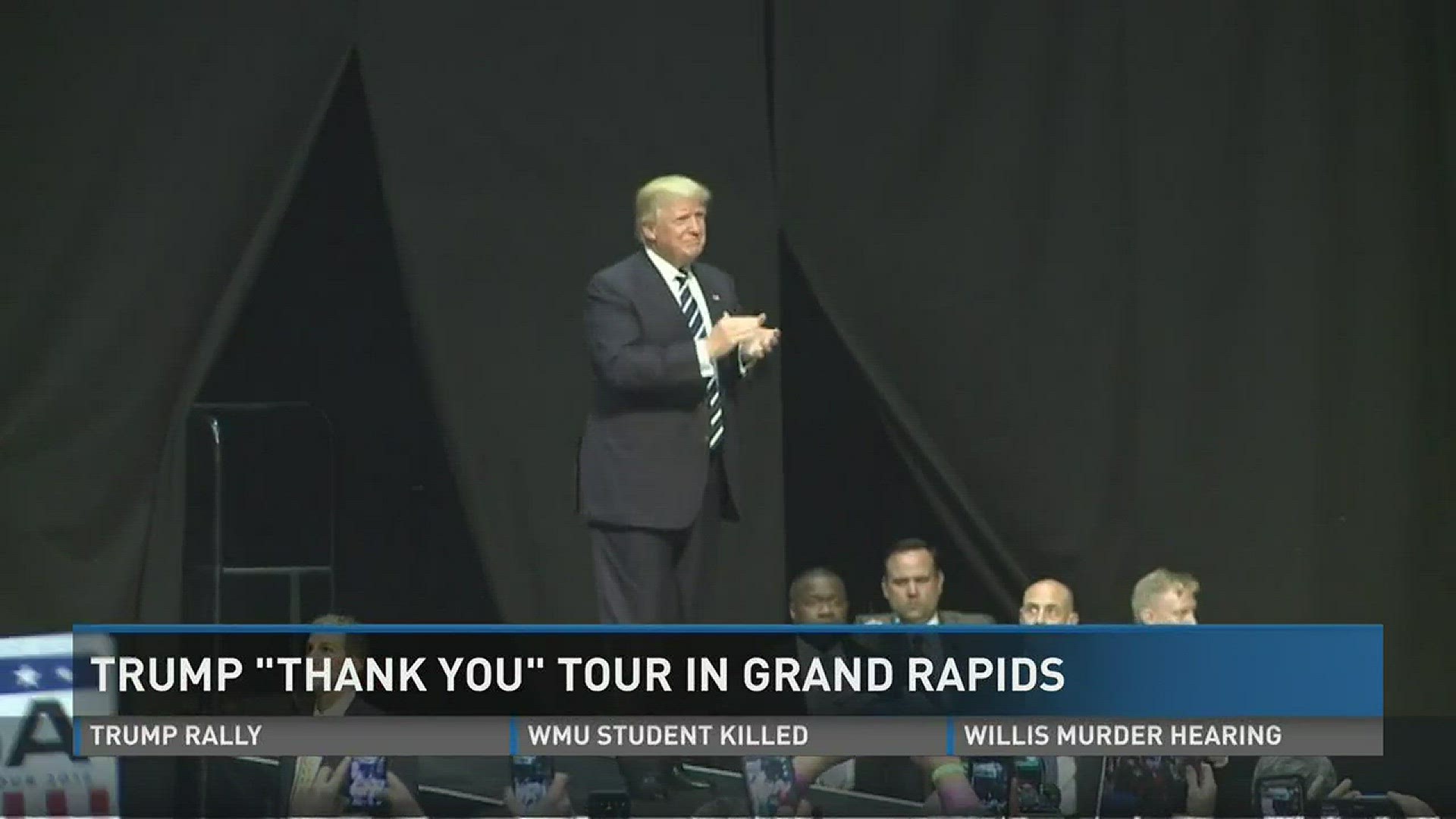 President - elect Trump brings 'Thank You' tour to Grand Rapids