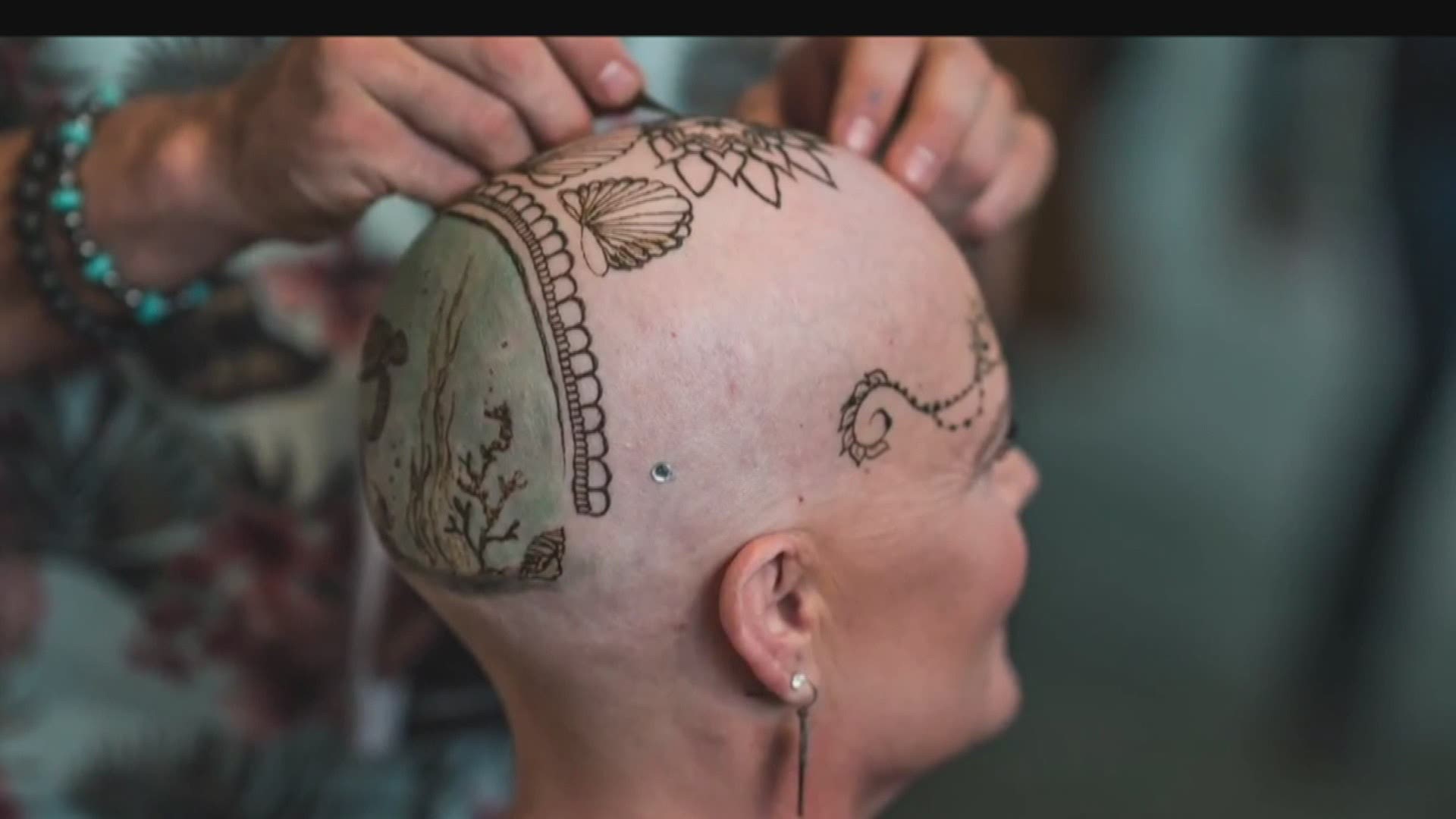 Henna Crowns of Courage is a non-profit that brings Henna art to cancer survivors.