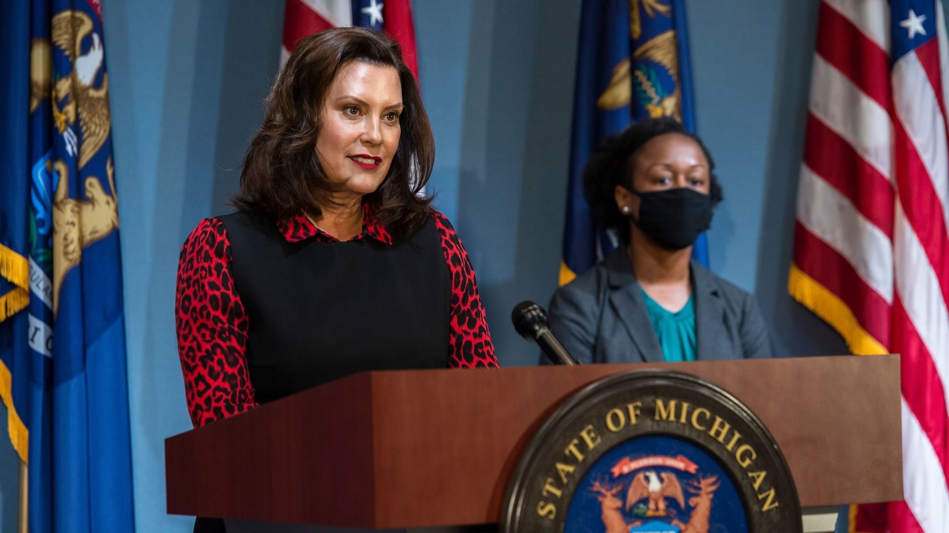 Michigan could backtrack in reopening, Whitmer says