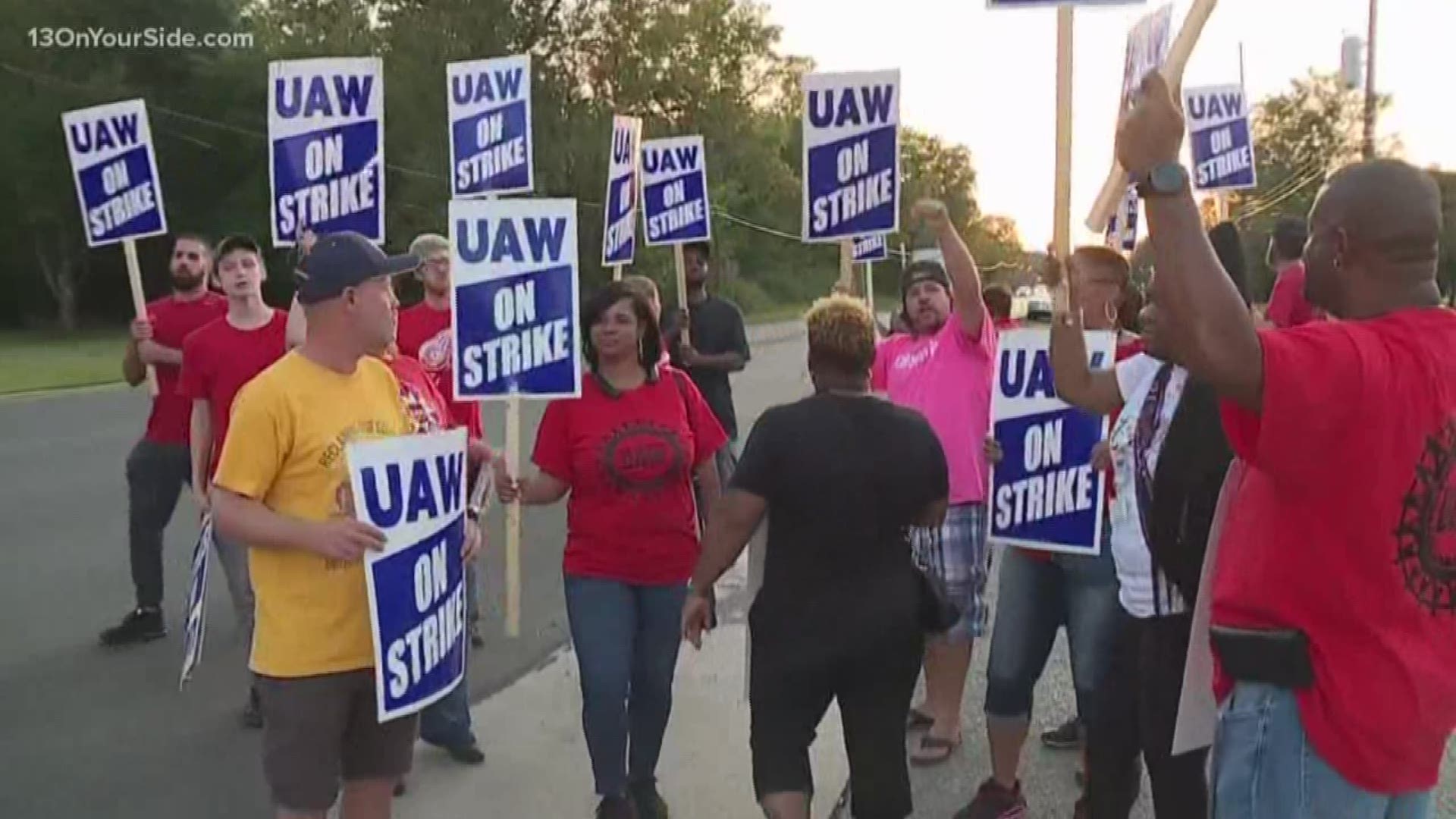 The strike — authorized Sunday in a vote by about 200 local union representatives — has shut down more than 30 factories in nine states, mostly in the Midwest.