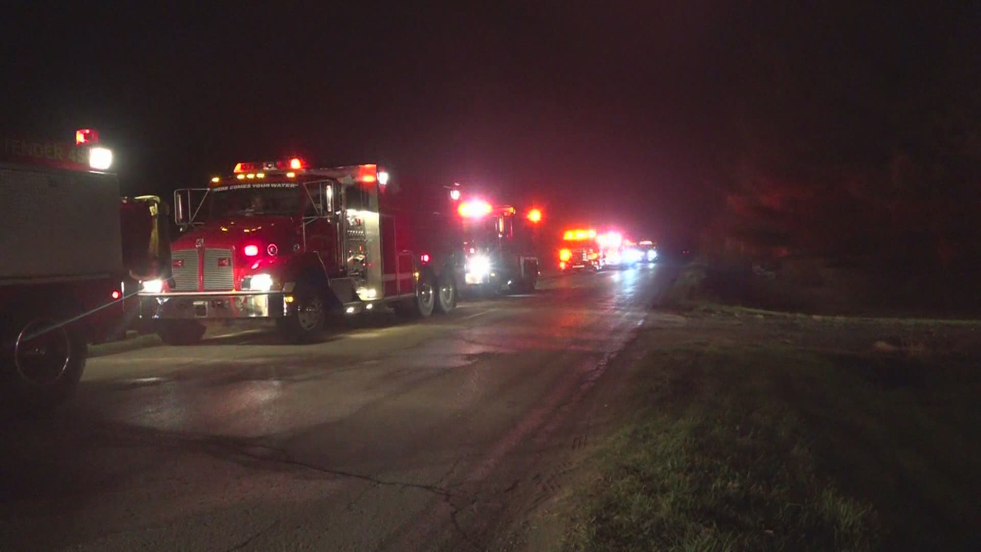 Multiple crews respond to structure fire in Dorr Township
