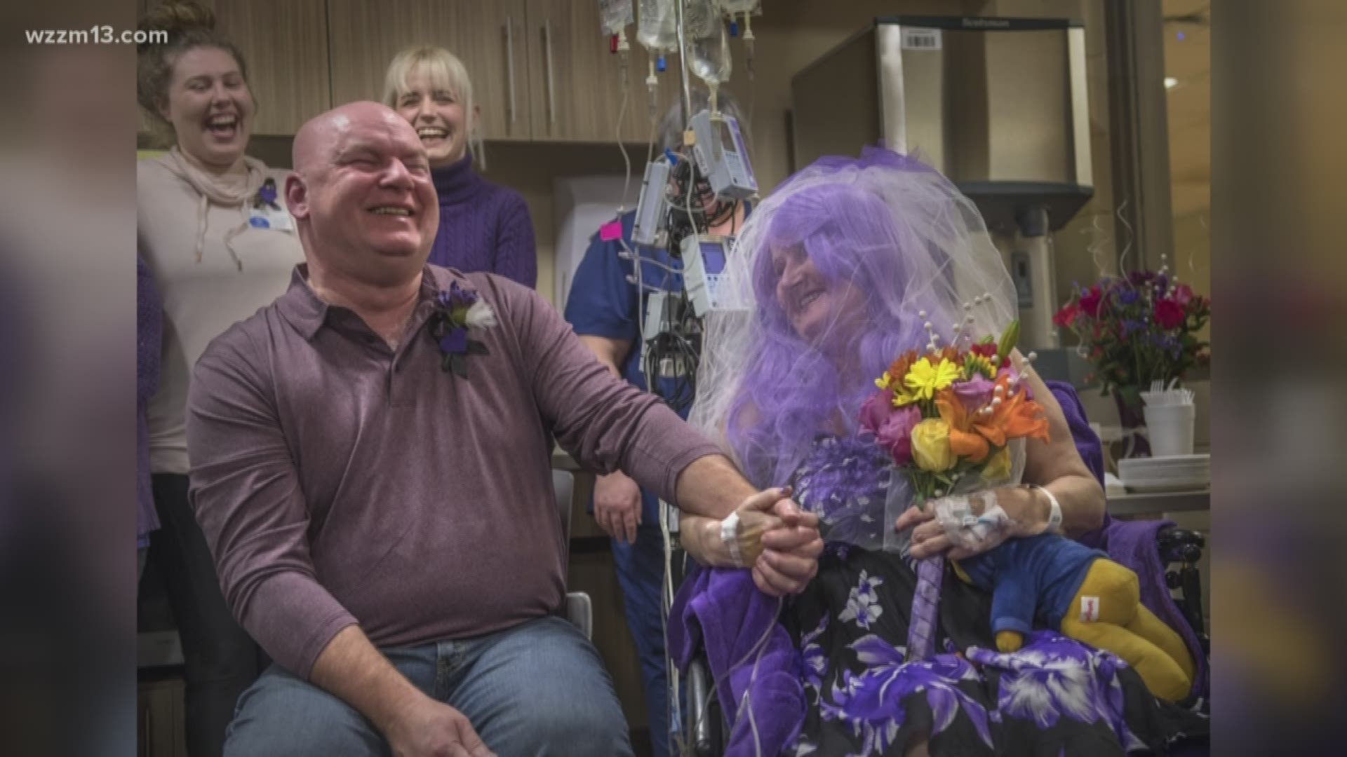 Woman suffering from cancer dies three days after wedding