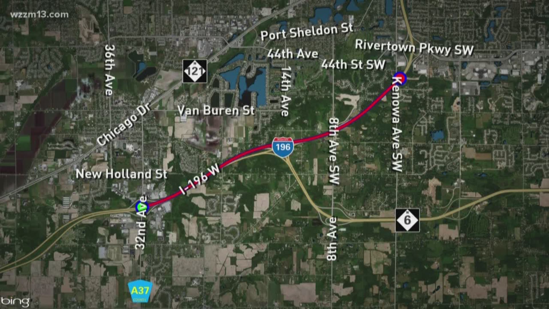 MDOT is hosting a public meeting for construction work that's planned on westbound I-196 in Hudsonville.