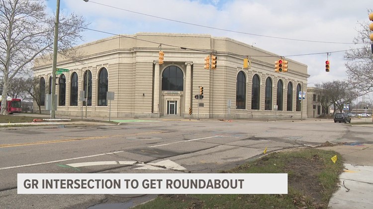 Construction alert: Grand Rapids intersection to get roundabout