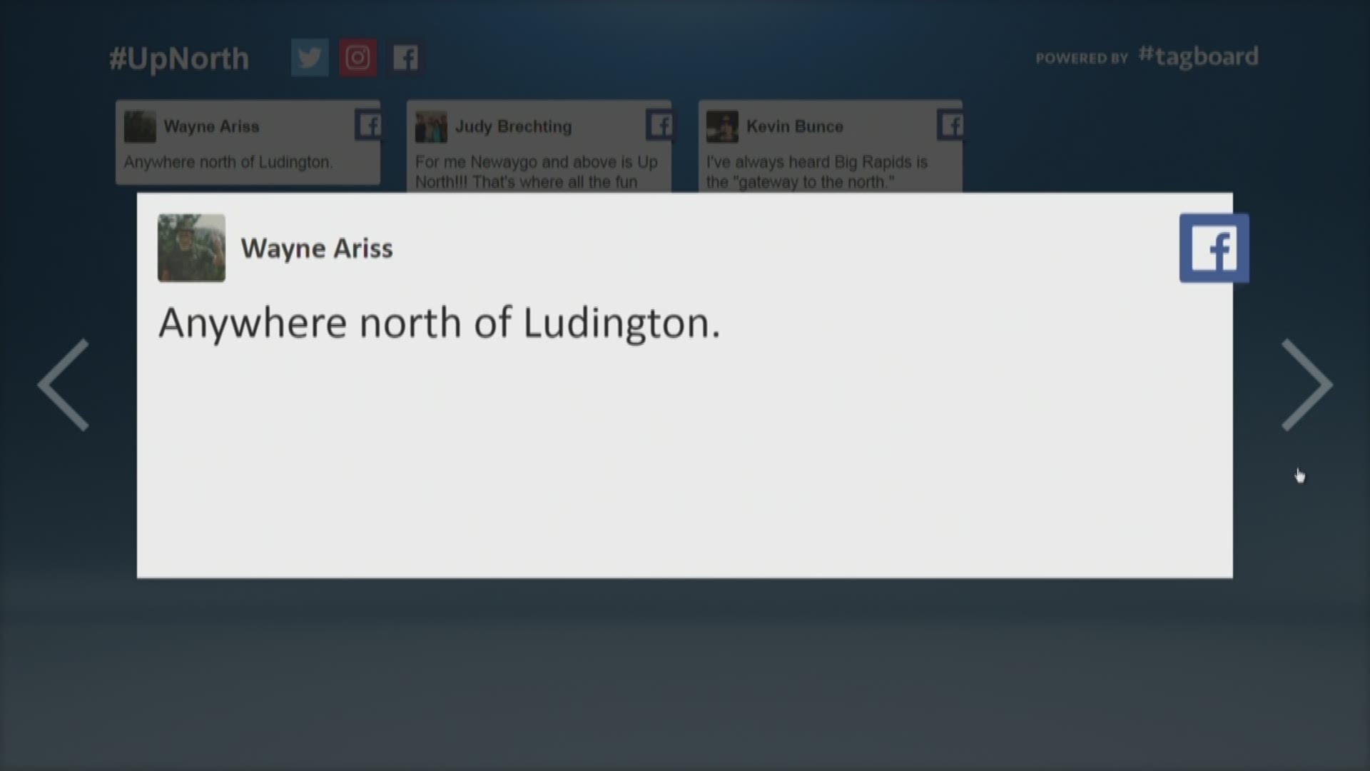 In Michigan, you often hear people say they're going "up north" for the weekend or a vacation.