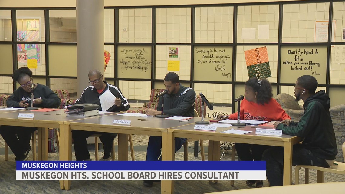 Muskegon Heights Public school system hires consultant to address ongoing concerns
