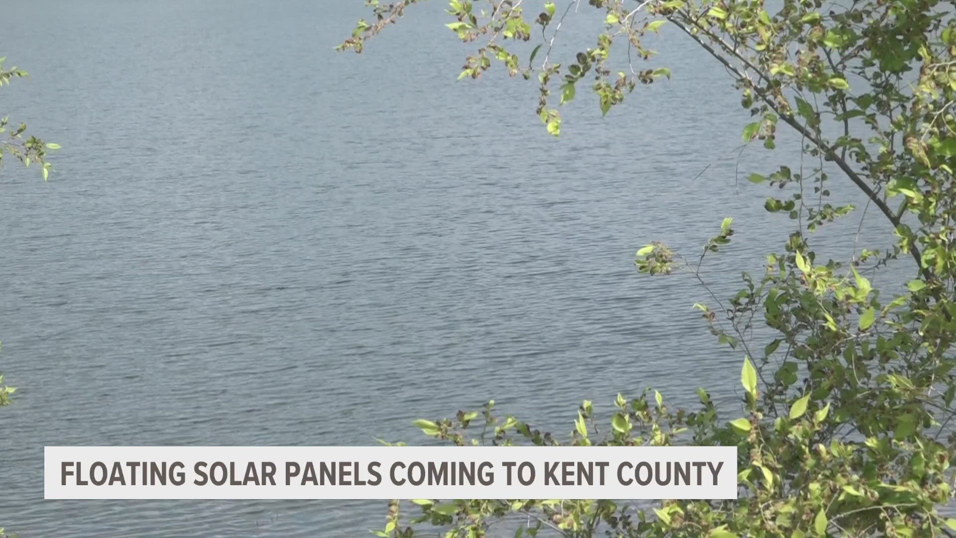 The township has been looking to use solar power for it's water plant, but hasn't had the land space to install enough panels.