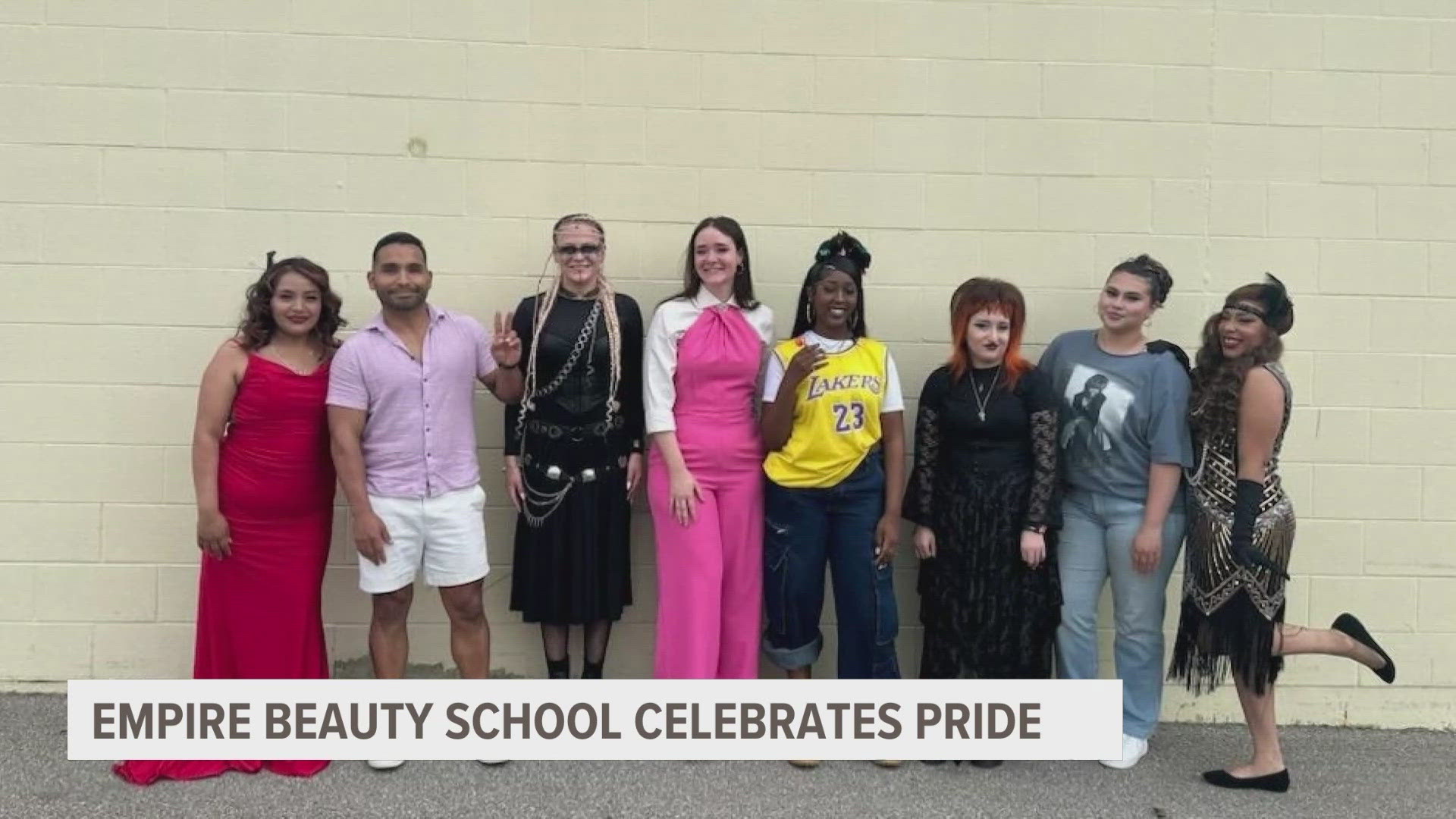 In celebration of Pride Month, Empire Beauty School in Grand Rapids held its Decades of Pride Fashion Show with models showcasing the trendy looks of each decade.